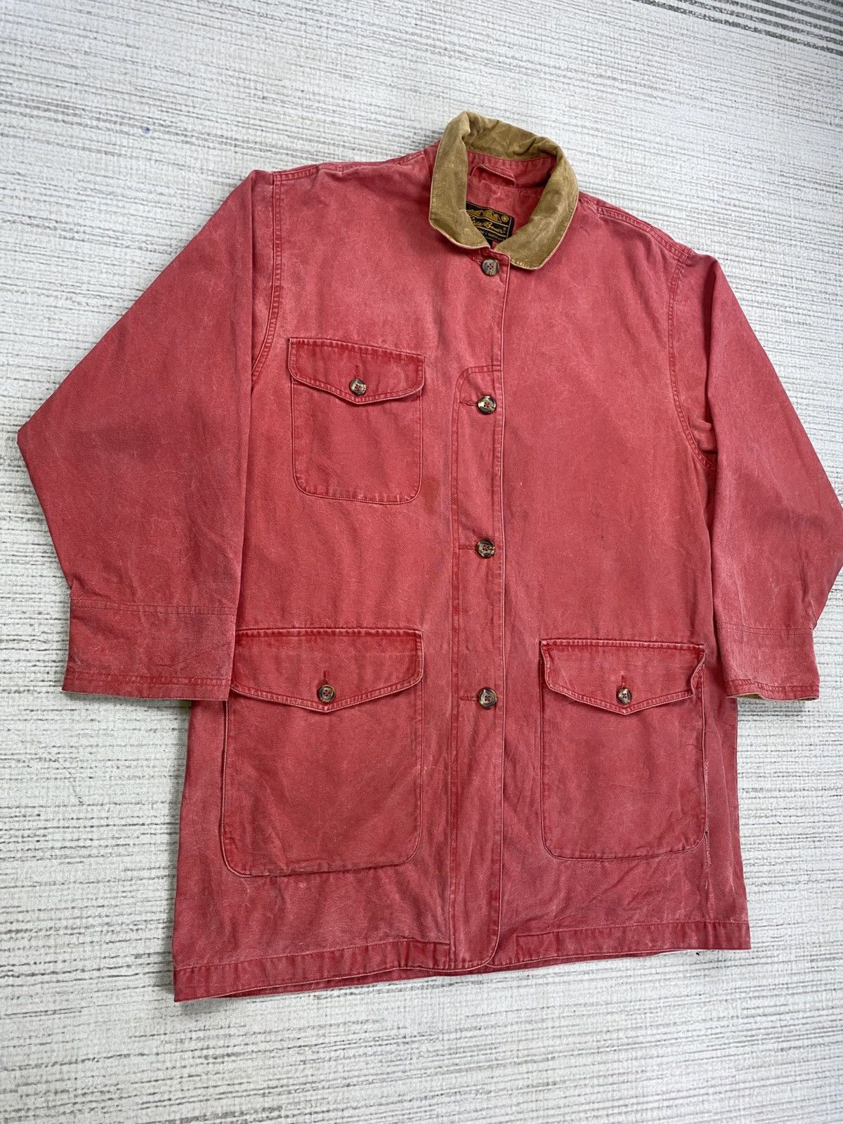 Eddie Bauer Vintage 80s Eddie Bauer Chore Jacket Size US L / EU 52-54 / 3 - 3 Thumbnail
