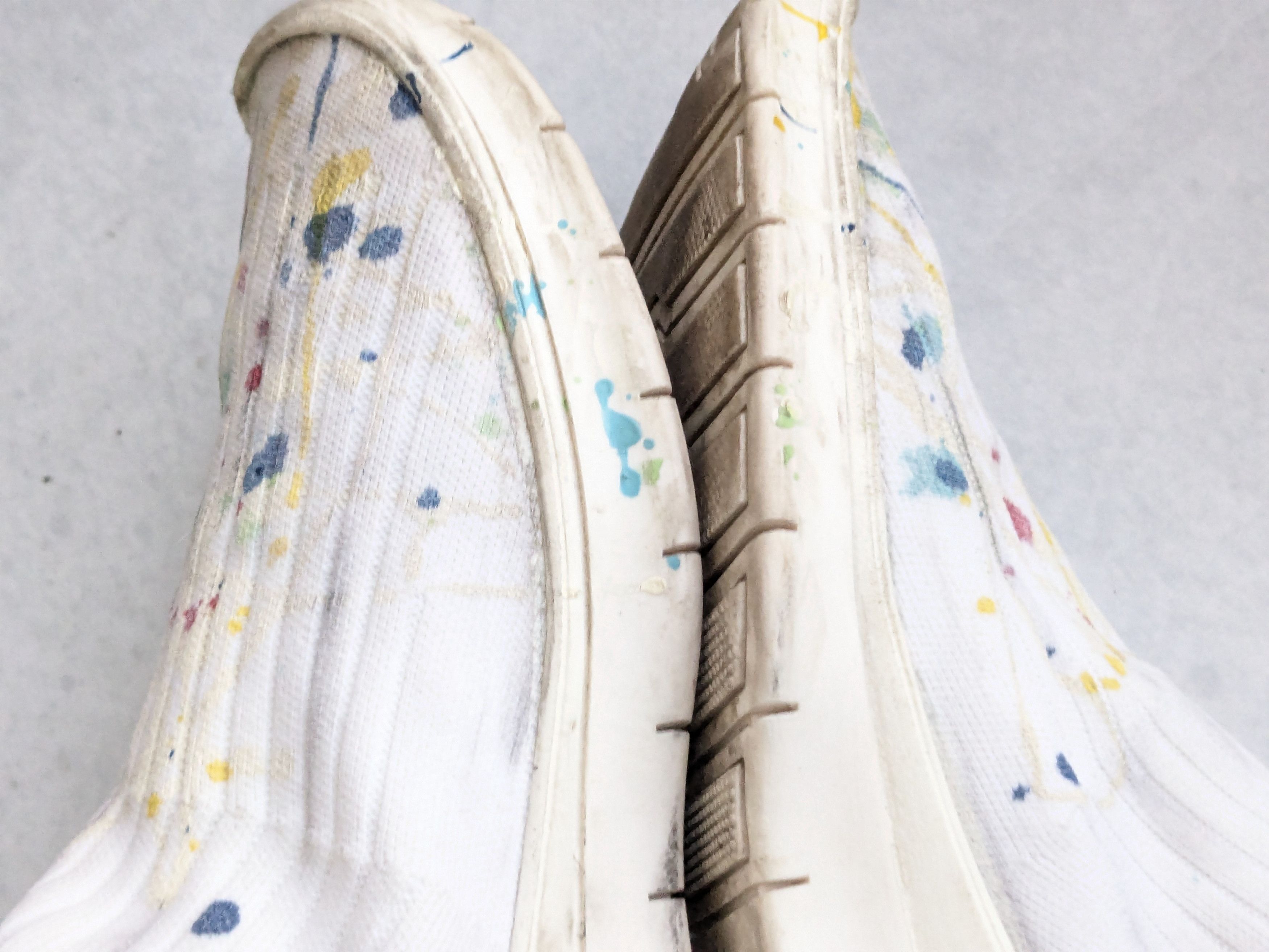 Maison Margiela Maison Margiela Sock Sneakers Paint Splatter 10 43 White Size US 10 / EU 43 - 5 Thumbnail