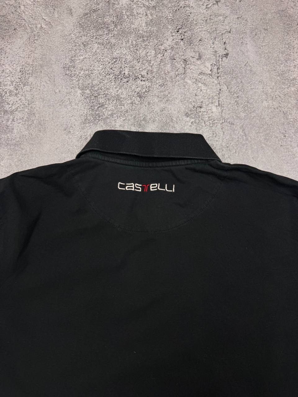 Other Castelli Men Polo T-Shirt Black Size M Size US M / EU 48-50 / 2 - 7 Thumbnail