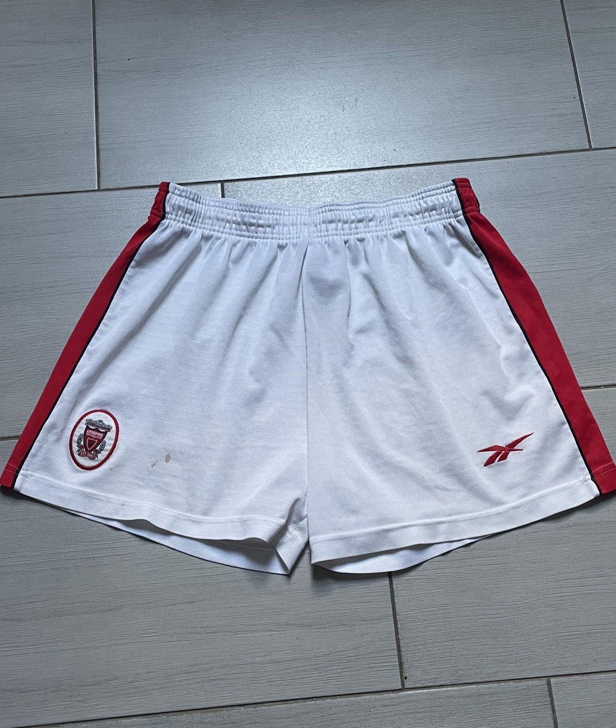 Reebok Liverpool football vintage 90s Reebok athletic short Size US 35 - 1 Thumbnail