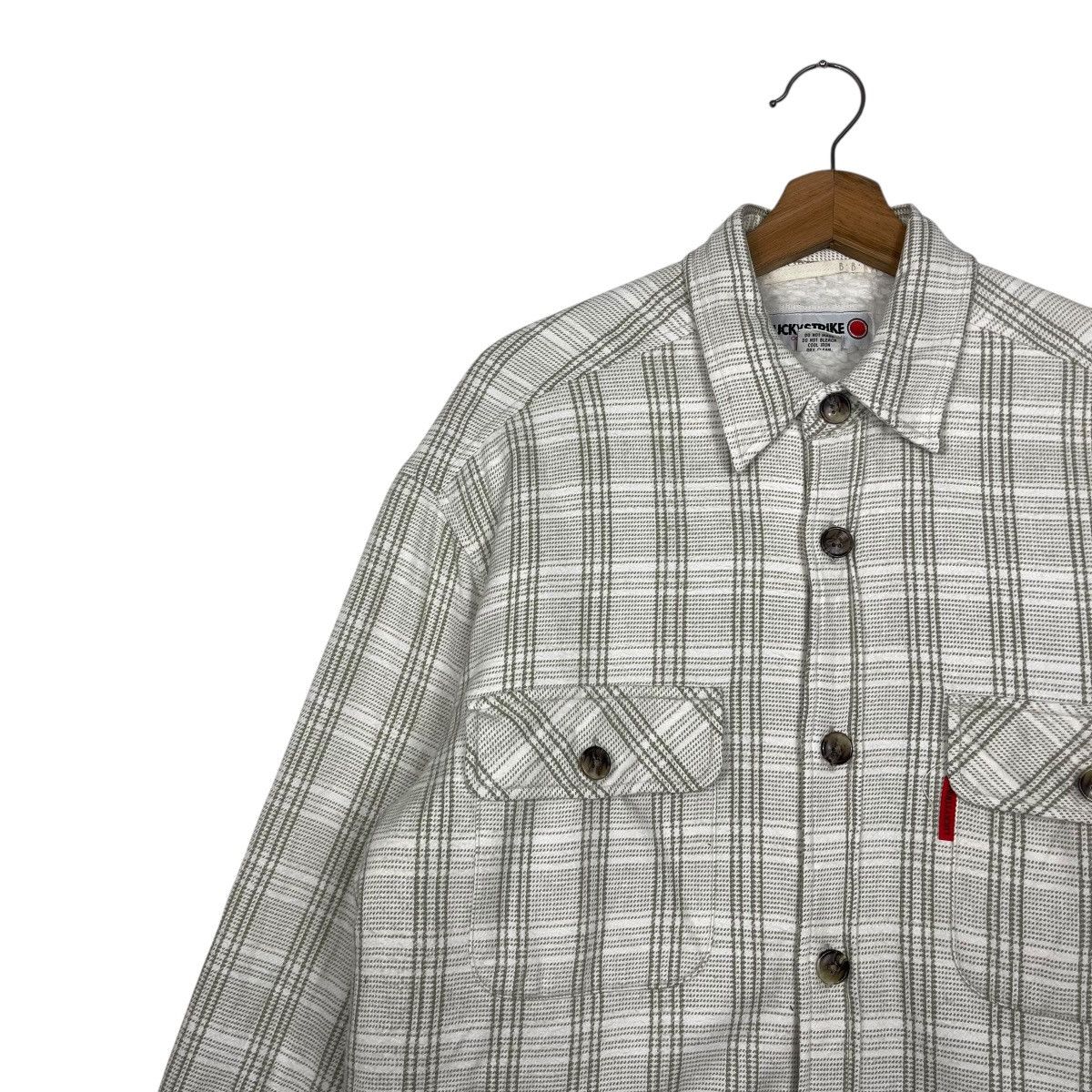 ICON Motorsports Vintage 90s Lucky Strike Sherpa Lining Button Jacket Size US M / EU 48-50 / 2 - 7 Thumbnail