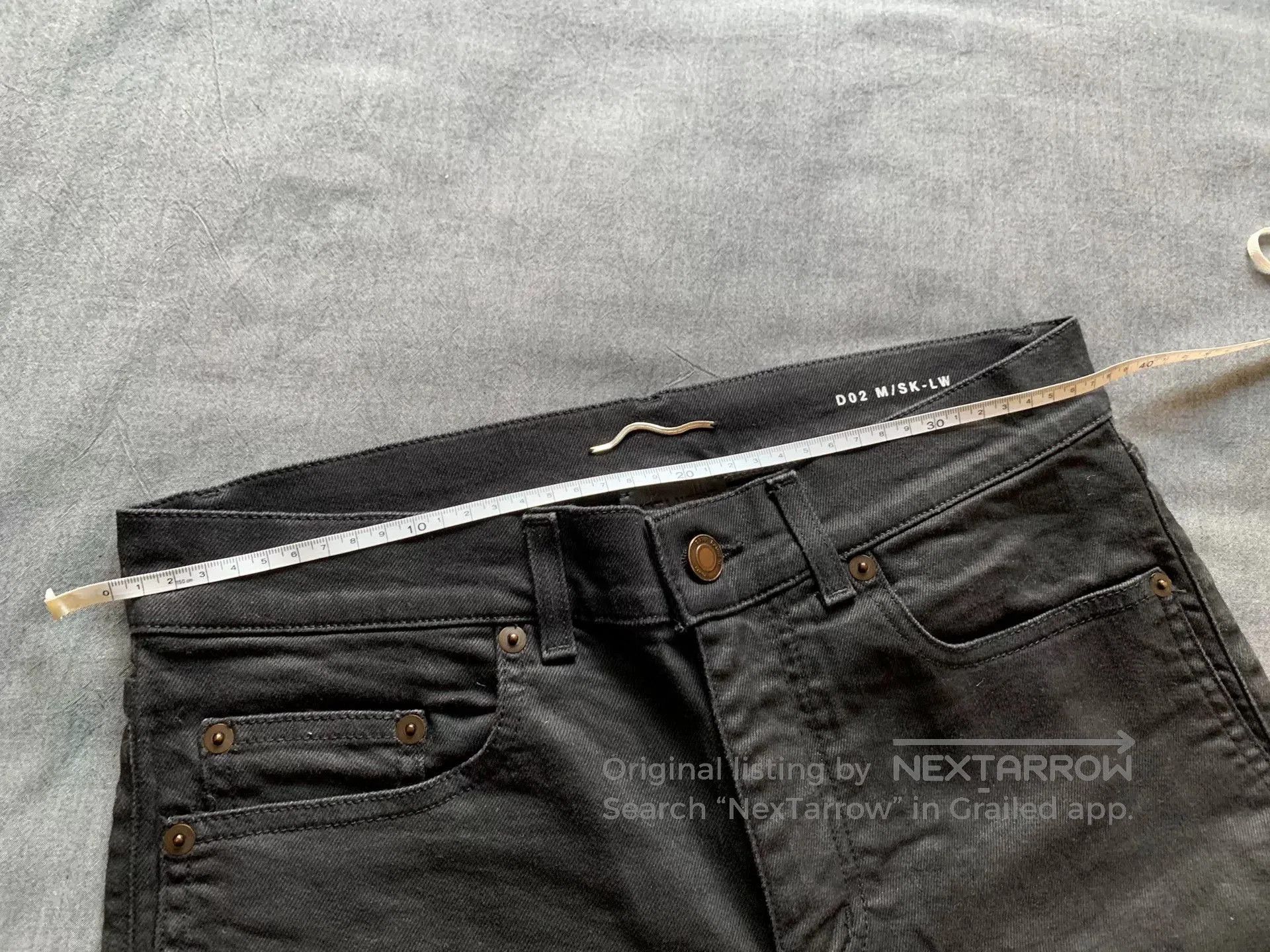 Saint Laurent Paris SAINT LAURENT SLP Washed Jeans. Size US 30 / EU 46 - 8 Thumbnail