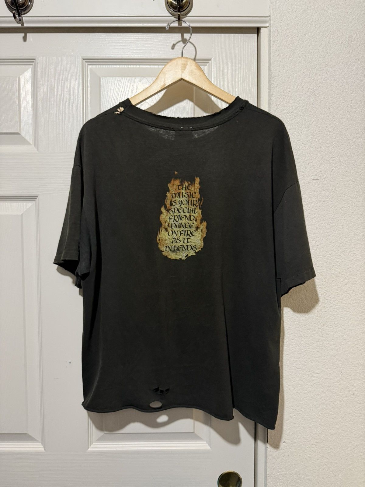 Vintage Vintage Thrashed Faded 90s The Doors Jim Morrison Band Tee Size US L / EU 52-54 / 3 - 2 Thumbnail