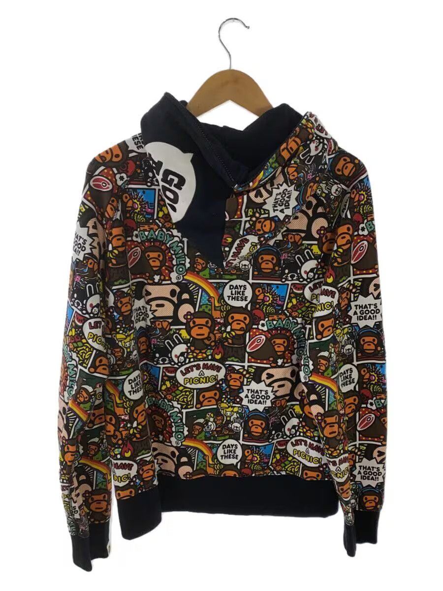 Bape A Bathing Ape Monogram Cotton Zip Hoodie Multi-Color Size US L / EU 52-54 / 3 - 2 Thumbnail