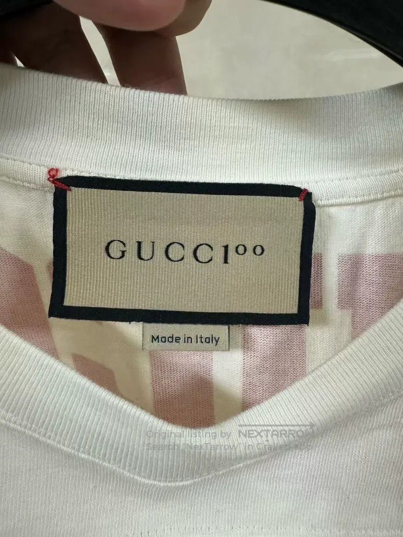 Gucci Gucci White and red digital logo printed short sleeves Size US S / EU 44-46 / 1 - 3 Thumbnail