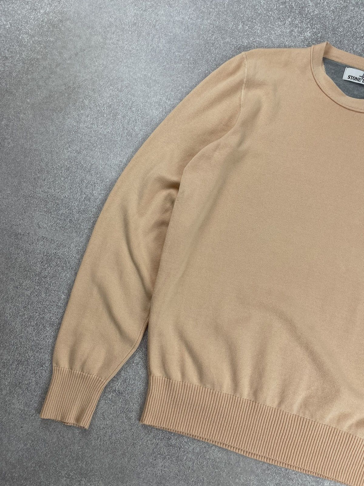 Stone Island Stone Island Knit Cotton Sweater Men’s Size M-L Size US L / EU 52-54 / 3 - 3 Thumbnail