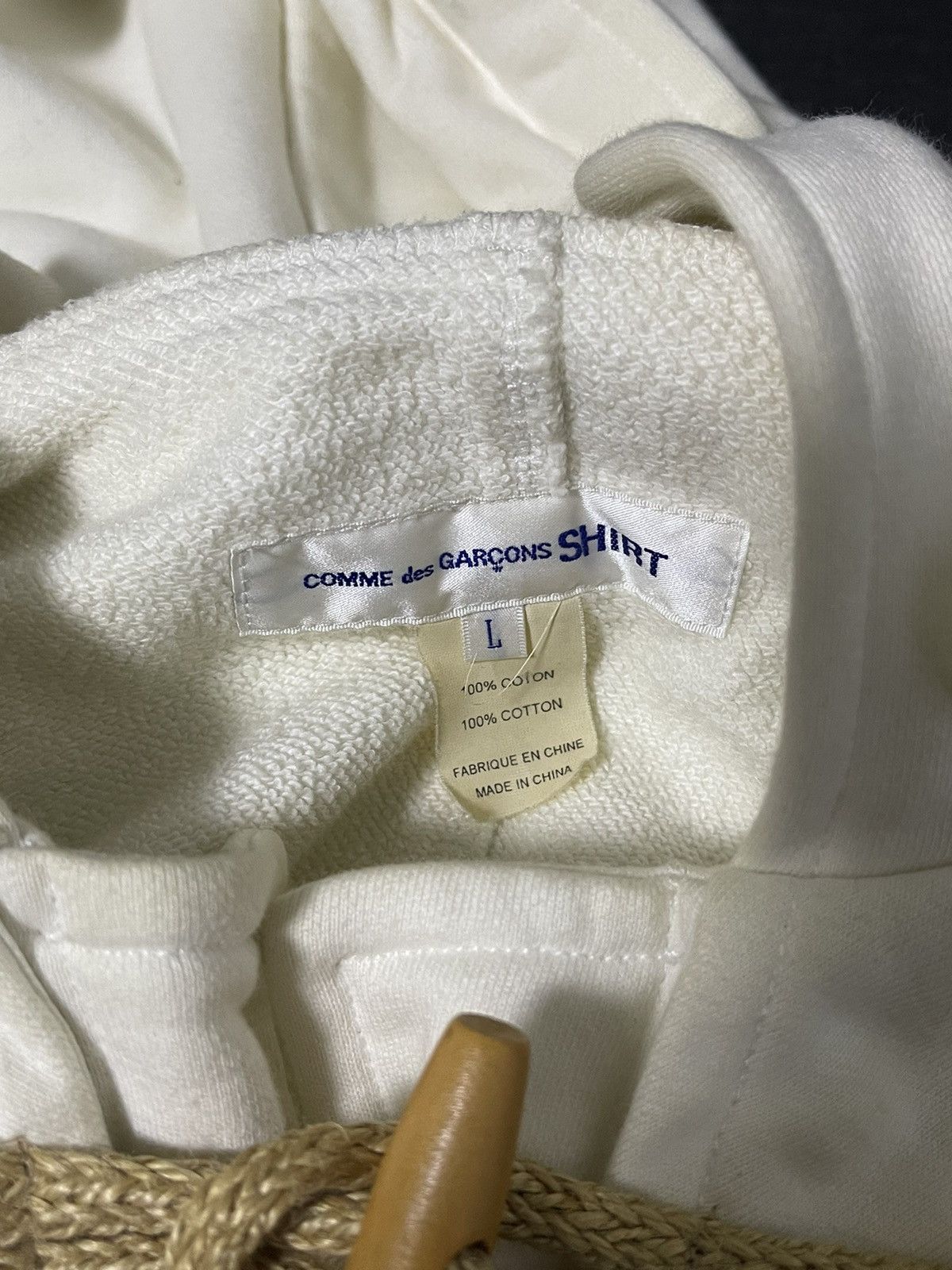 Comme des Garcons Vintage Comme Des Garcons Shirt Hoodie Size US L / EU 52-54 / 3 - 8 Thumbnail