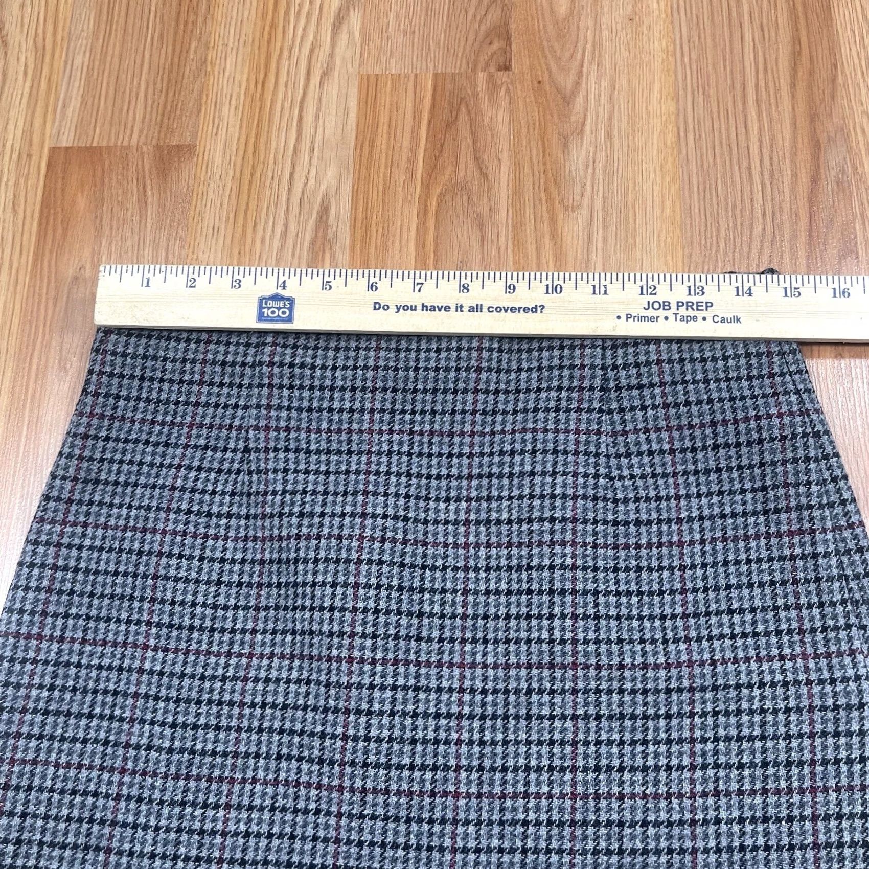 Zara Zara Skirt Women's Size S Small Wool Blend Short Above Knee Length Pencil Gray Size 28" / US 6 / IT 42 - 3 Thumbnail