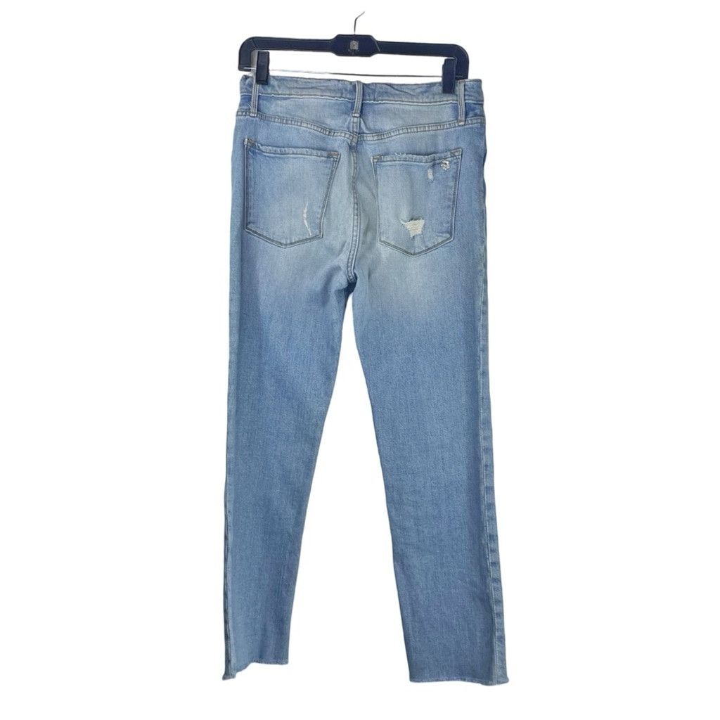 Other BLACK ORCHID LA Women's Designer Faded Raw Hem Blue Jeans M Size 31" - 5 Thumbnail