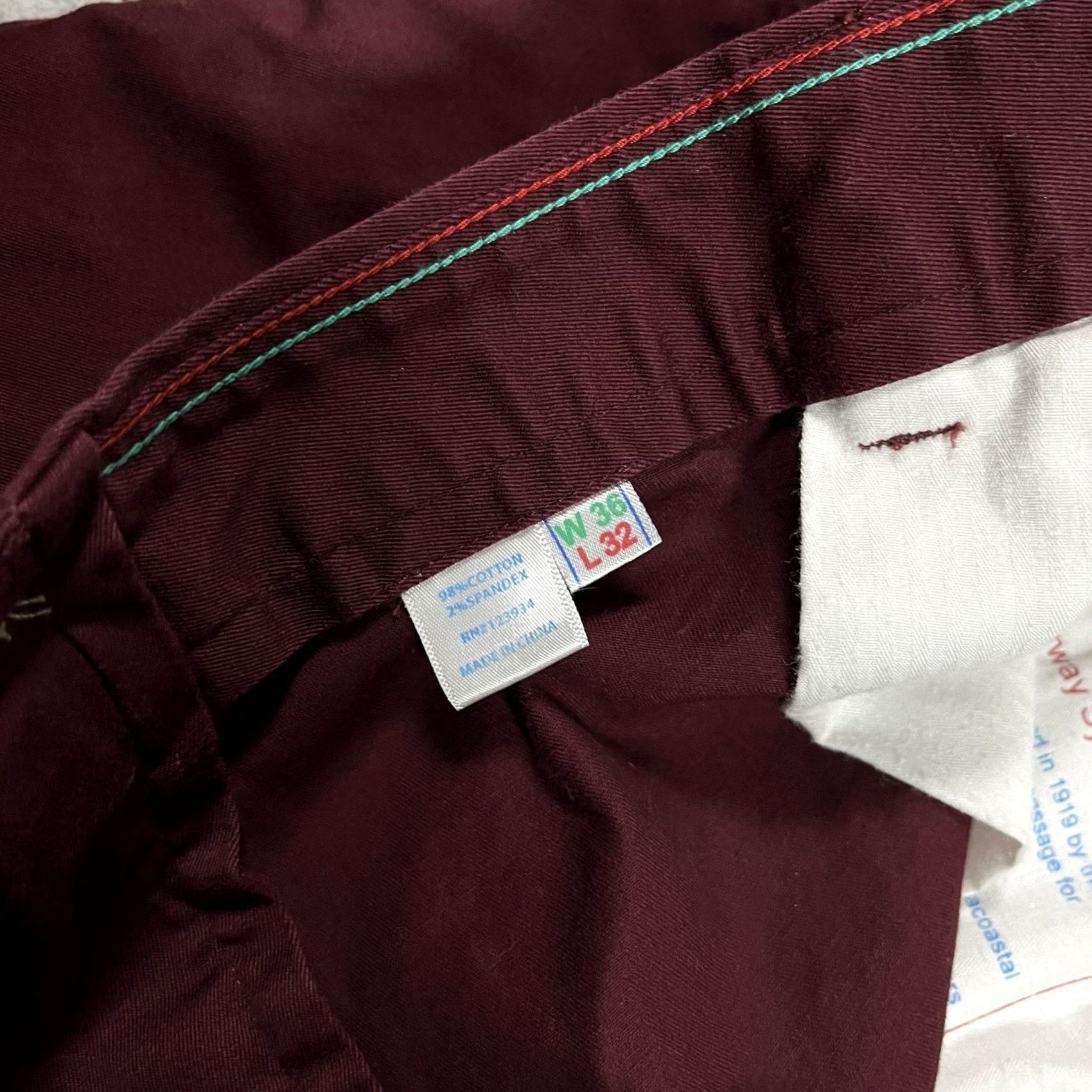 Southern Tide VINTAGE Southern Tide Pants Men 36x32 Intercoastal Performance Chino Cotton Stretch Golf Size US 36 / EU 52 - 4 Thumbnail