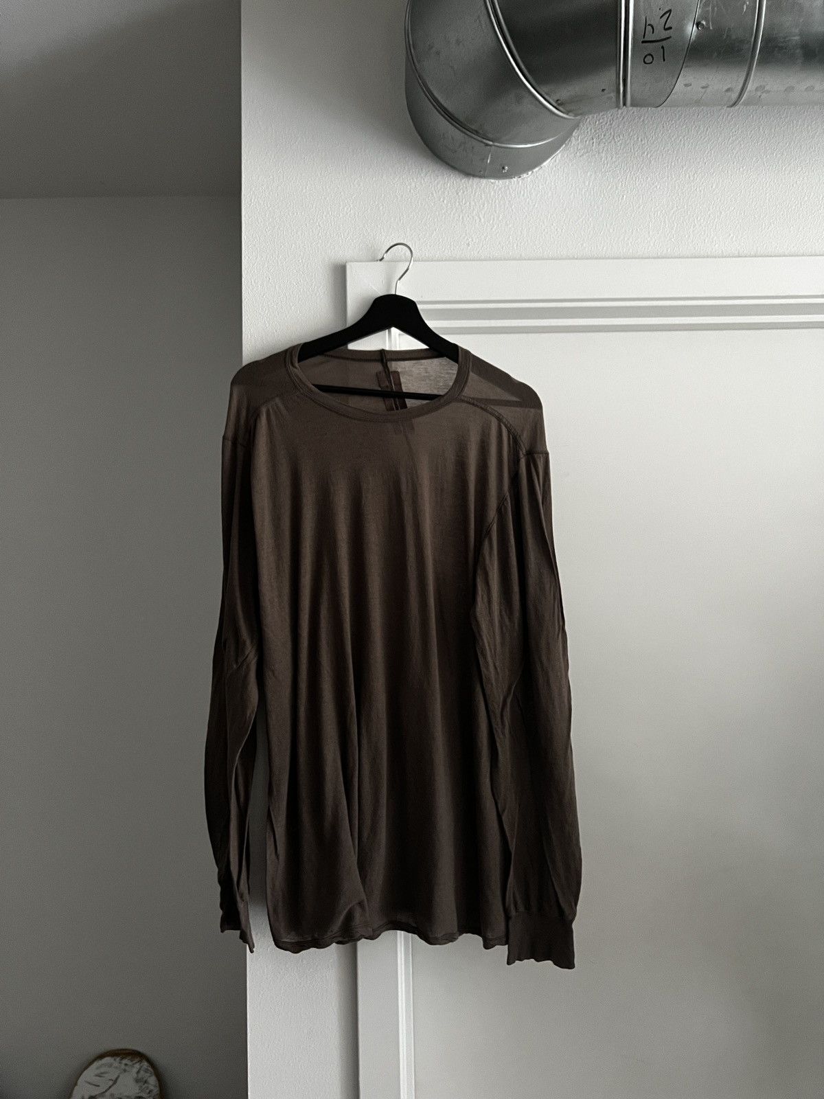 Rick Owens EDFU 23 Sheer Long Sleeve Top