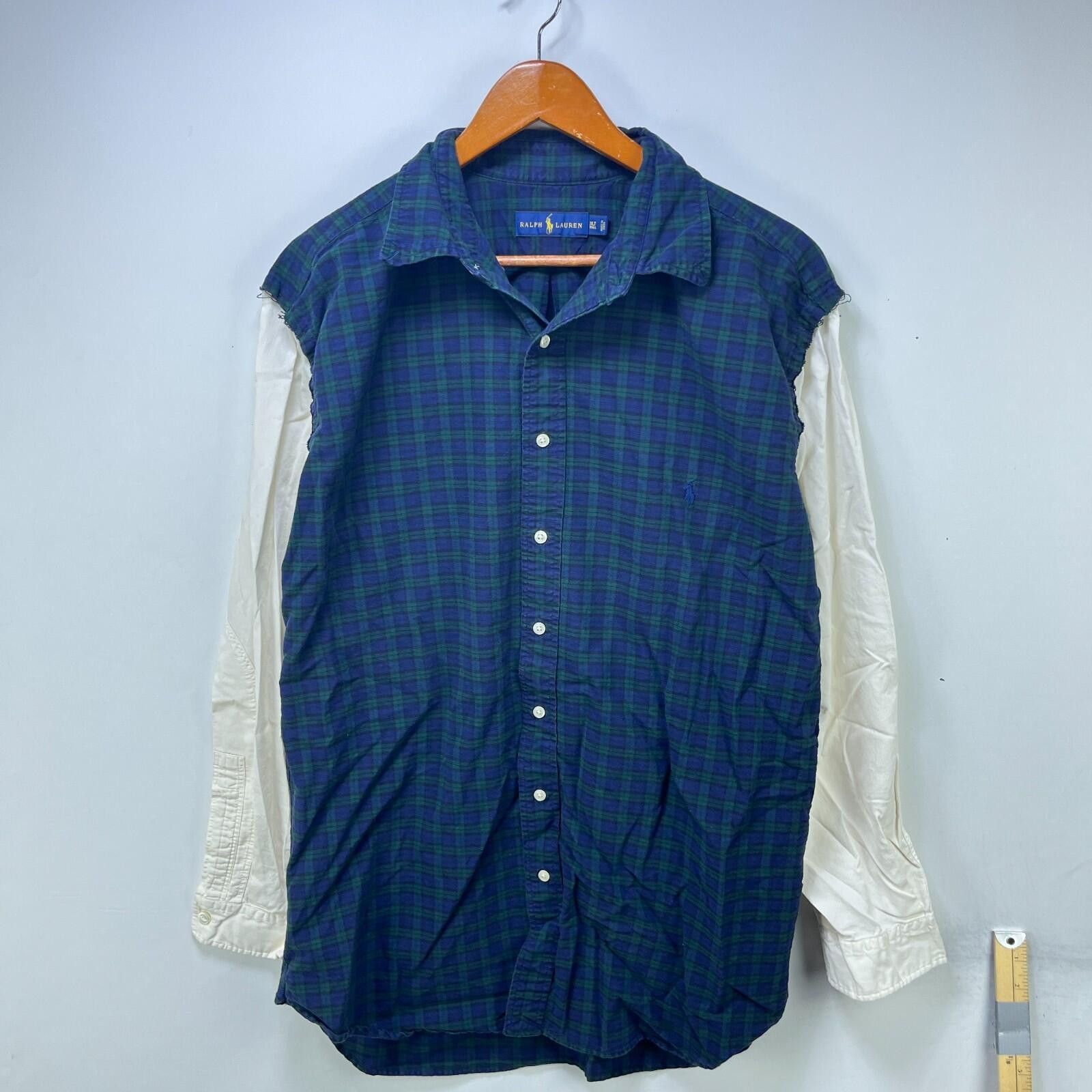 Polo Ralph Lauren Vintage 90s Polo Ralph Lauren Plaid Button Up Shirt XLT Size US XL / EU 56 / 4 - 1 Thumbnail