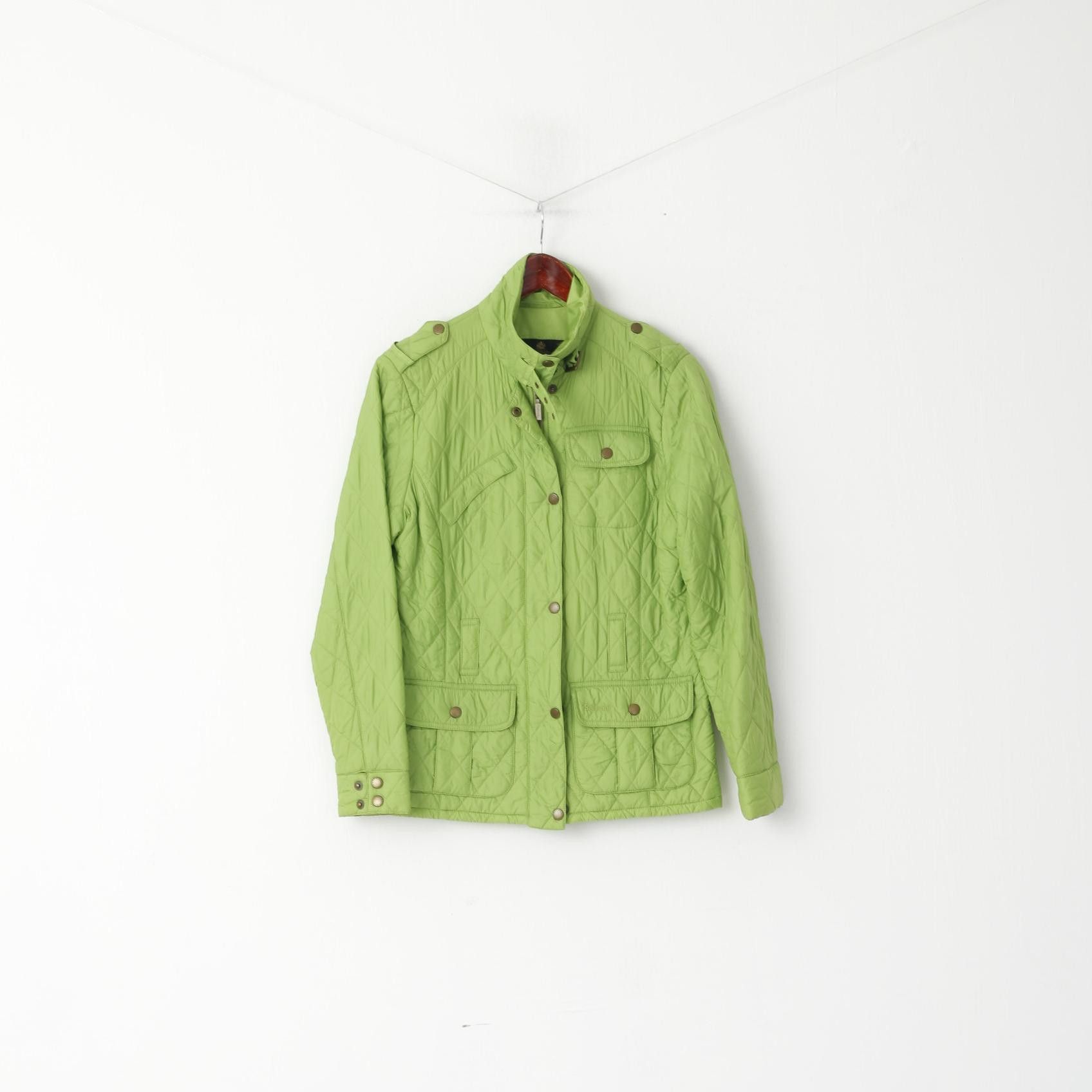 Barbour Barbour Women 36 10 S Jacket Green Quilted 5018 Size S / US 4 / IT 40 - 2 Thumbnail