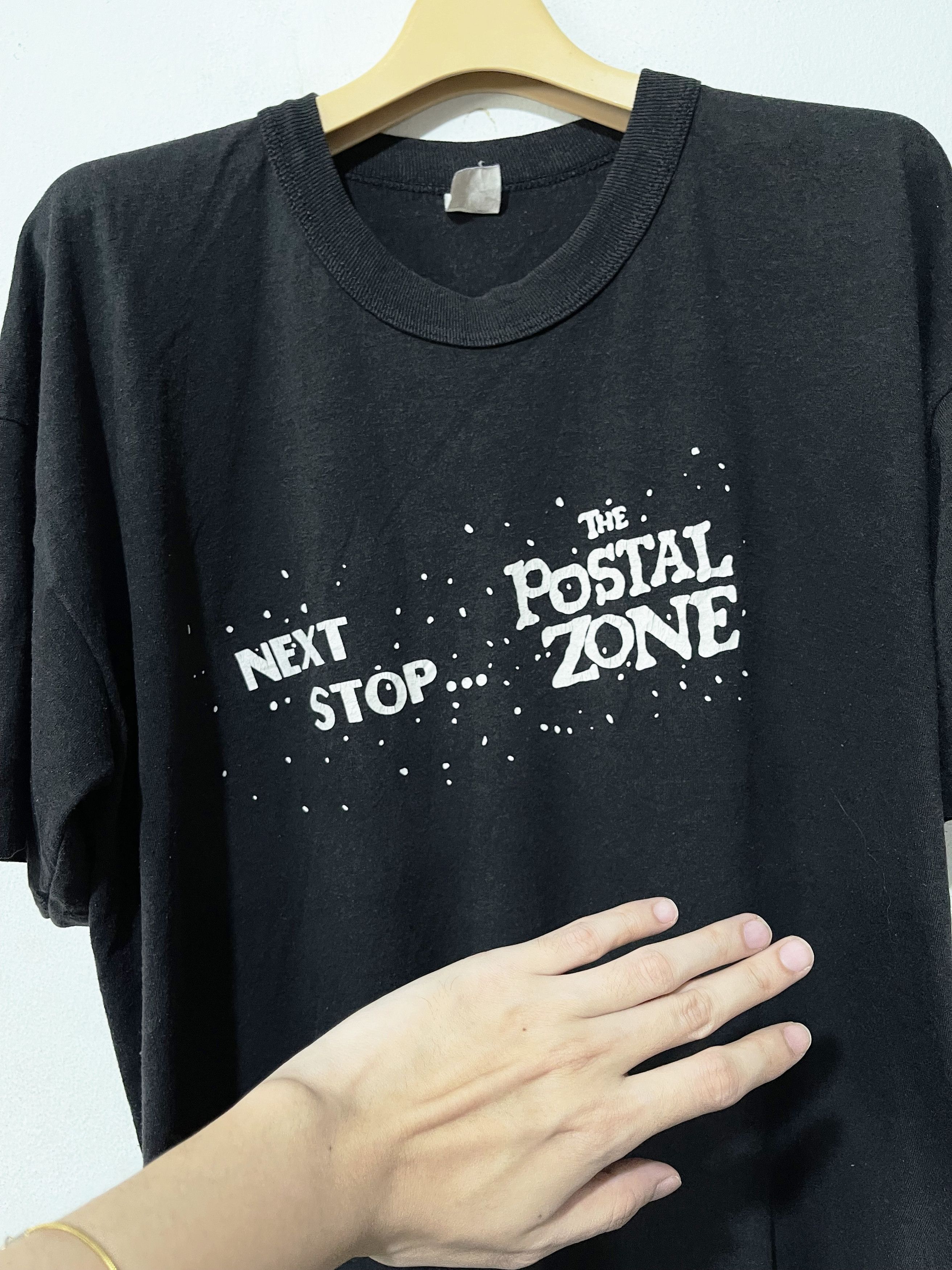 Band Tees × Sci-Fi Fantasy × Vintage Vintage 80s "The Postal Zone Next Stop" Tee Size US XL / EU 56 / 4 - 2 Thumbnail