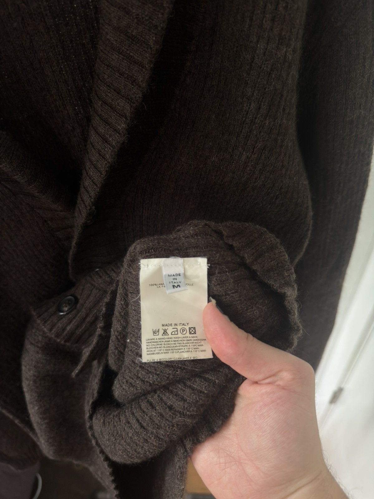 Maison Margiela AW04 Brown Cardigan Size US M / EU 48-50 / 2 - 5 Thumbnail