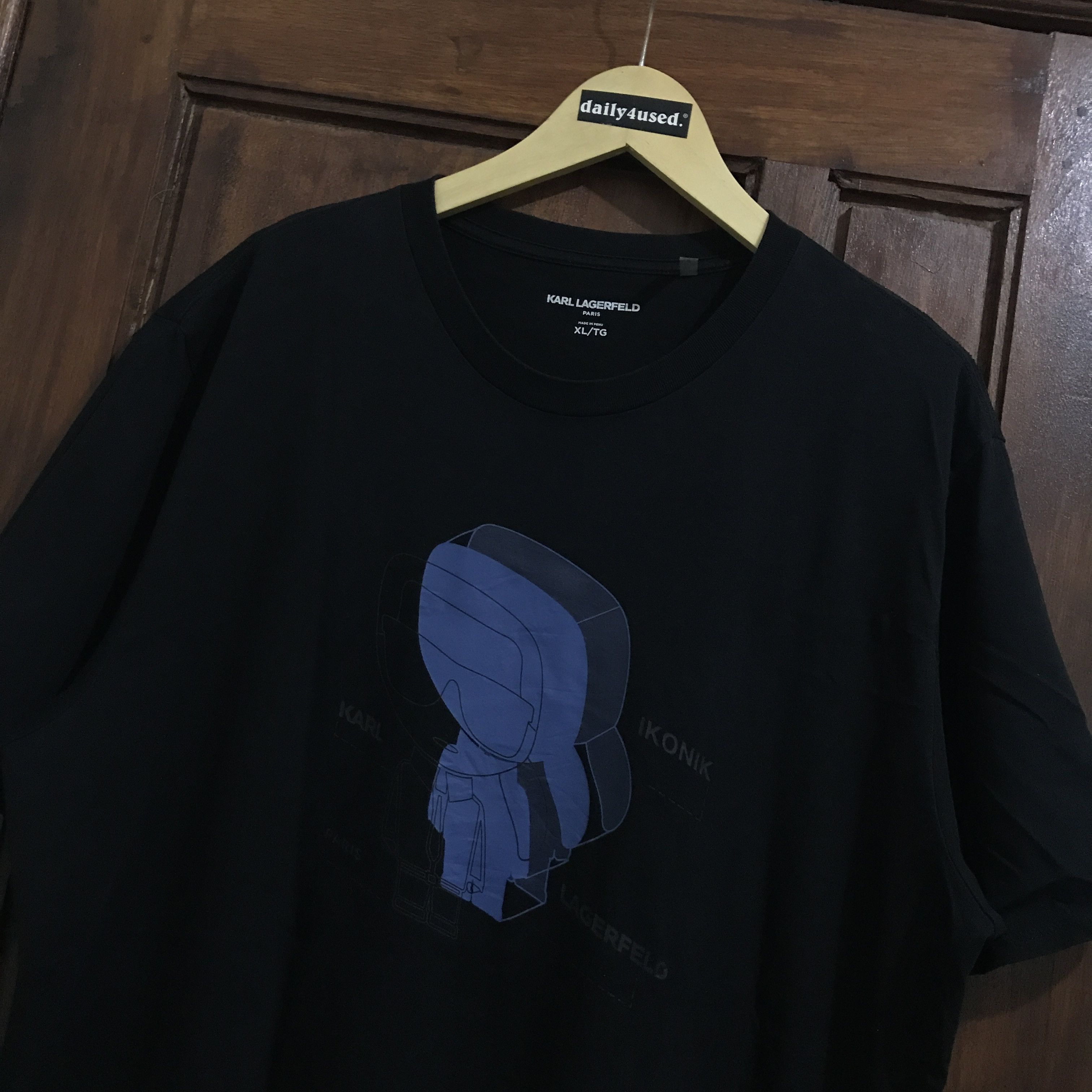 Karl Lagerfeld Karl Lagerfeld T Shirt Size US XL / EU 56 / 4 - 2 Thumbnail