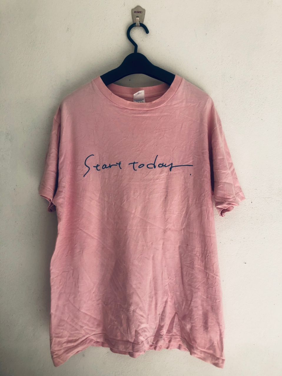 image of Vintage Bape Undercover Start Today Japanese Style in Pink, Men's (Size Large)