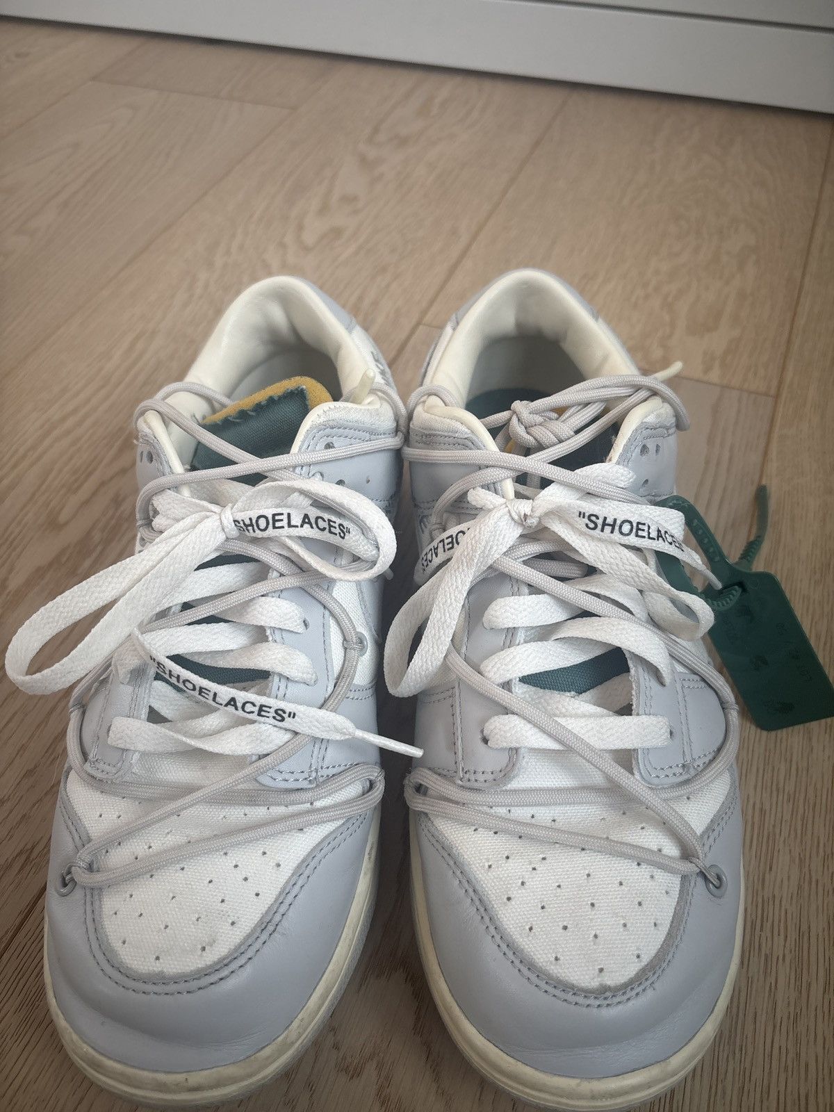 Off-White Lot 42 Off White x Nike Low Dunks Size US 7.5 / EU 40-41 - 4 Thumbnail