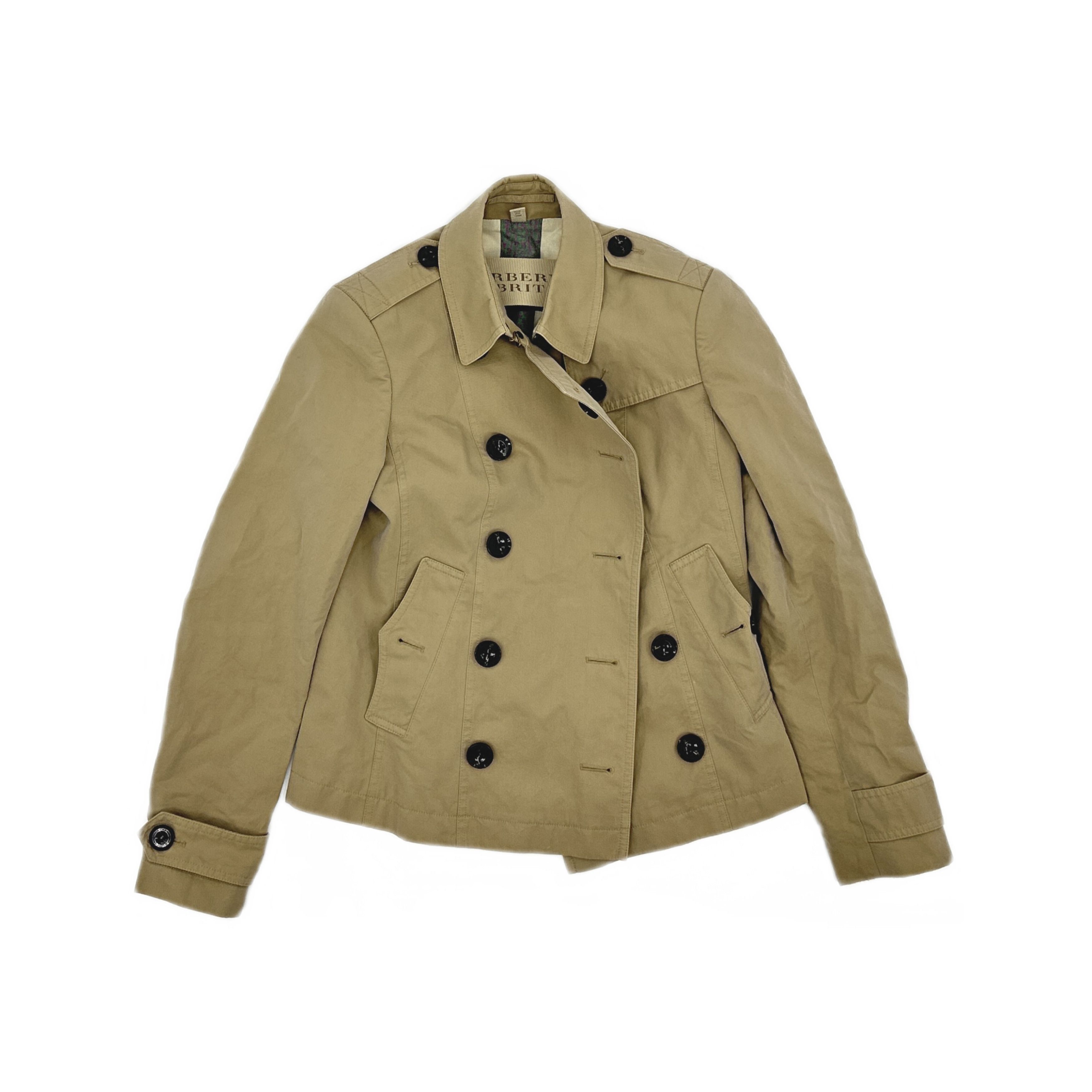 Burberry Burberry Double Breasted Jacket Size 4 Size S / US 4 / IT 40 - 1 Thumbnail