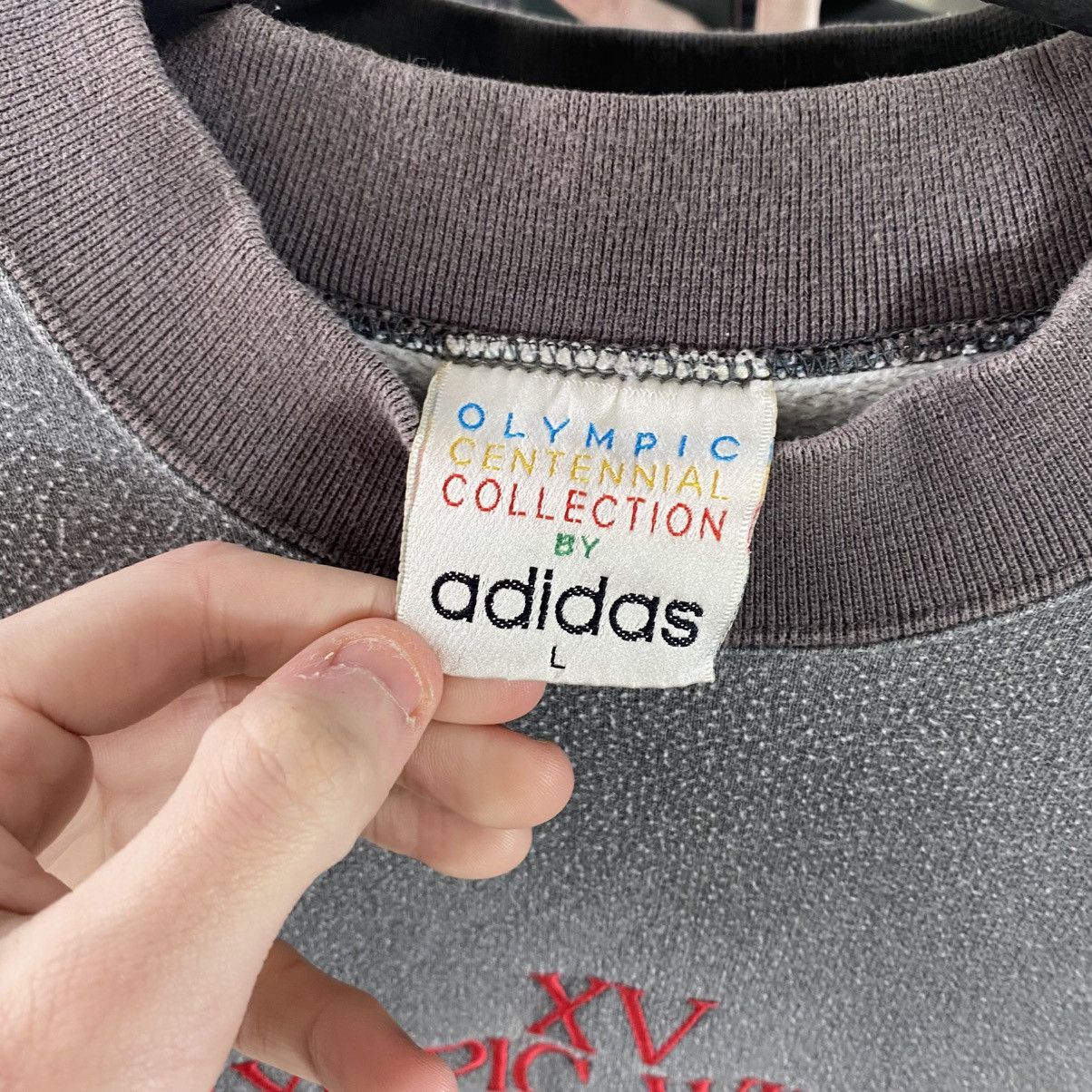Adidas Vintage Adidas Olympic sweatshirt Size US L / EU 52-54 / 3 - 5 Thumbnail
