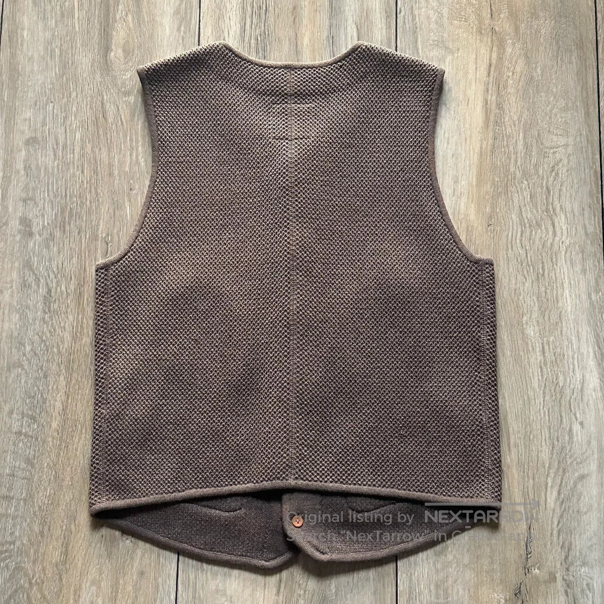 Other Taciturnli Brown Knit Vest 1. Size US S / EU 44-46 / 1 - 7 Thumbnail