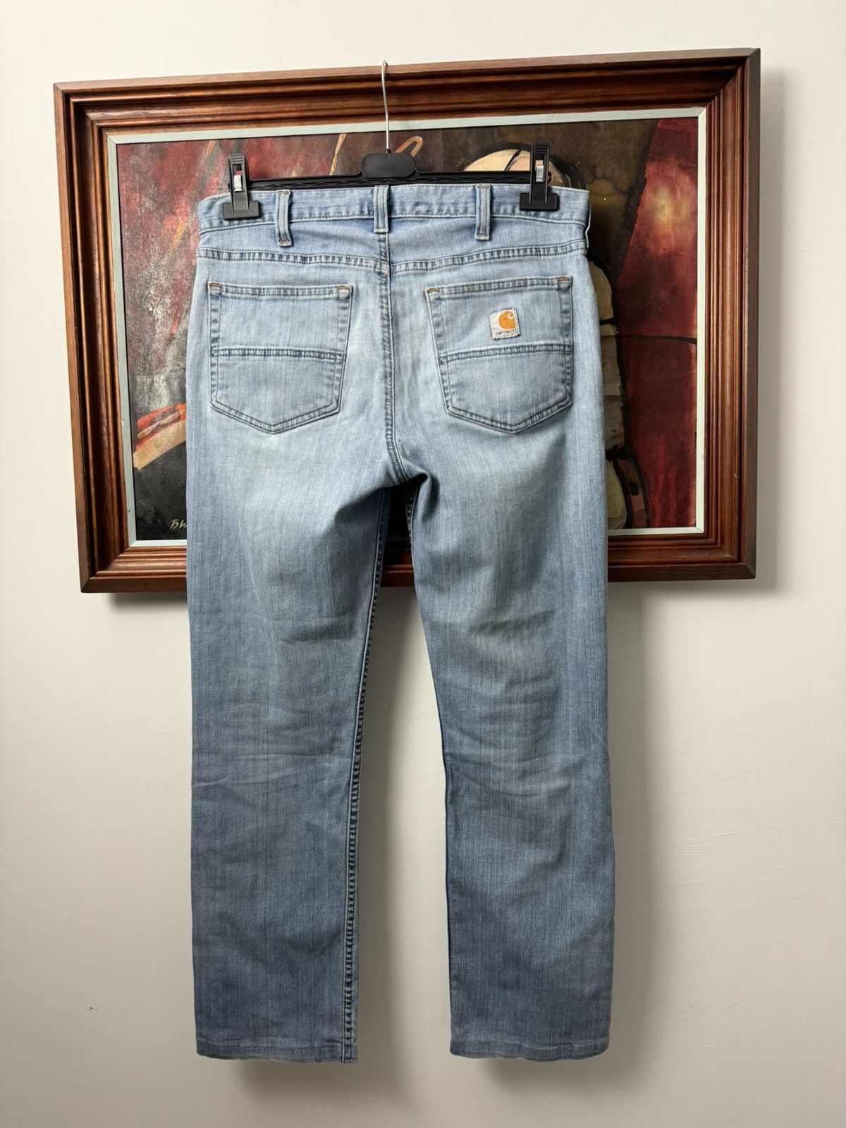 Carhartt Carhartt Denim Pant Jeans Vintage Y2k Straight Leg Size US 33 - 2 Thumbnail