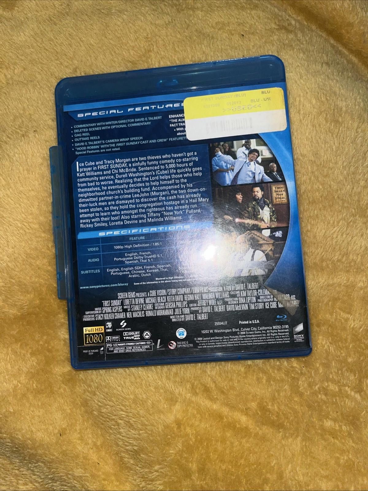 Other First Sunday (Blu-ray, 2008) Size ONE SIZE - 4 Thumbnail