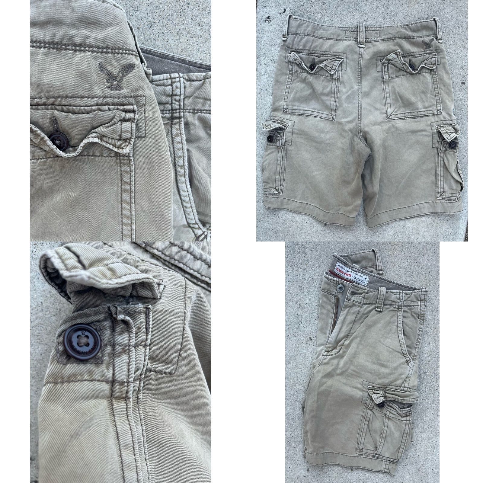 American Eagle Outfitters VINTAGE American Eagle Outfitters Cargo Shirt? Size US 33 - 8 Thumbnail