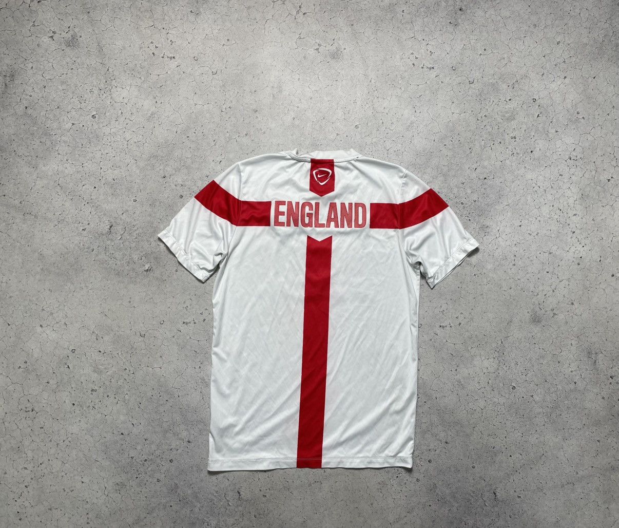 Nike × Vintage Vintage Nike England Team Y2K Drill Football Jersey Size US M / EU 48-50 / 2 - 2 Thumbnail