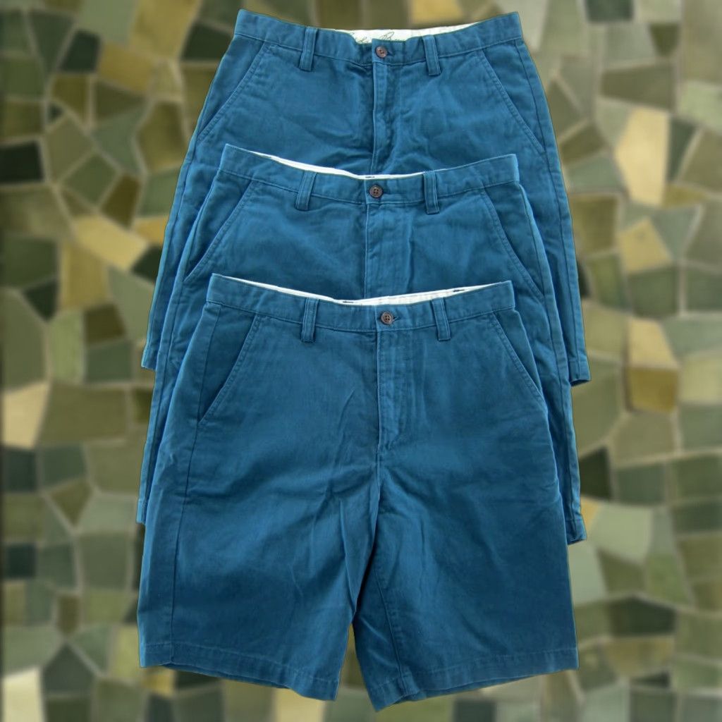 Eddie Bauer VINTAGE NWT Eddie Bauer Teal Blue 100% Cotton Chino Shorts Men 32 Size US 32 / EU 48 - 1 Thumbnail