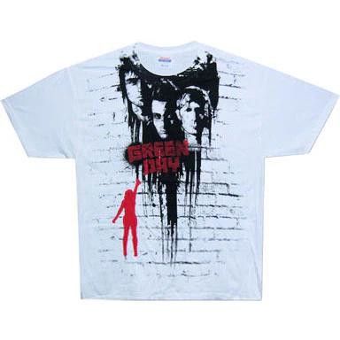 Designer T-shirt Green Day Graffiti Red Tag American Idiot XL Size US XL / EU 56 / 4 - 1 Thumbnail