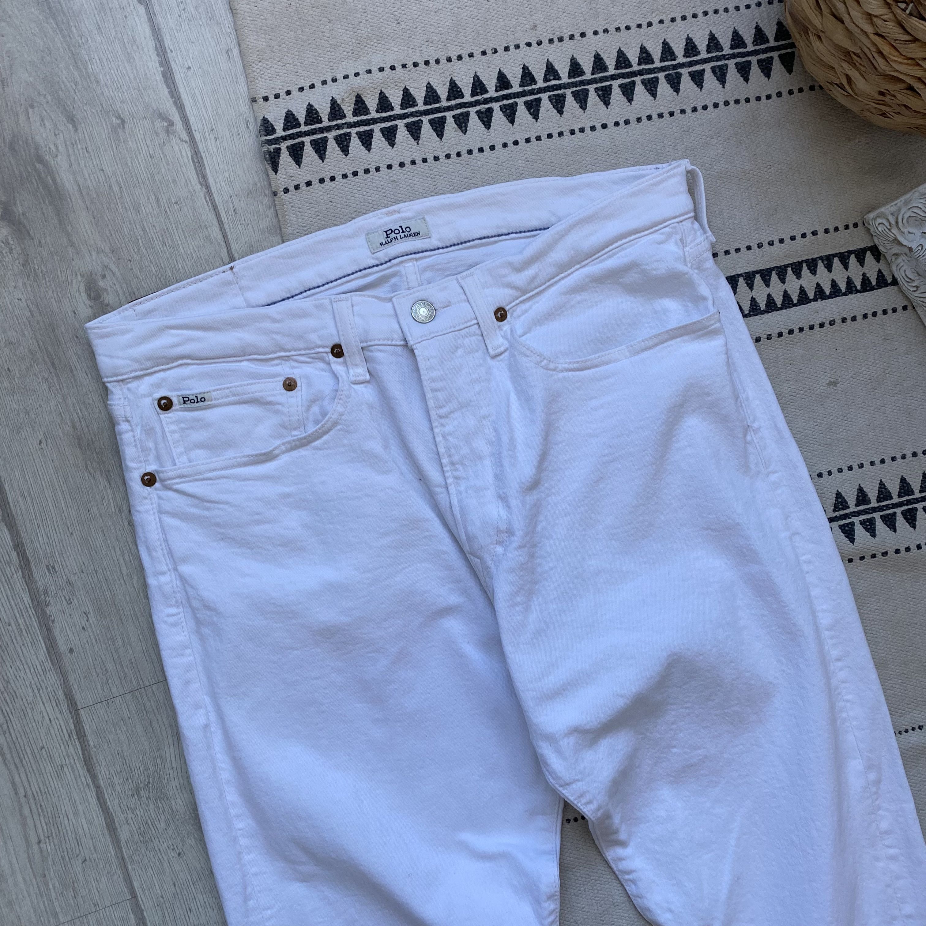 RRL Ralph Lauren Polo Ralph Lauren Slim Straight Jeans luxury Denim pants Size US 32 / EU 48 - 2 Thumbnail