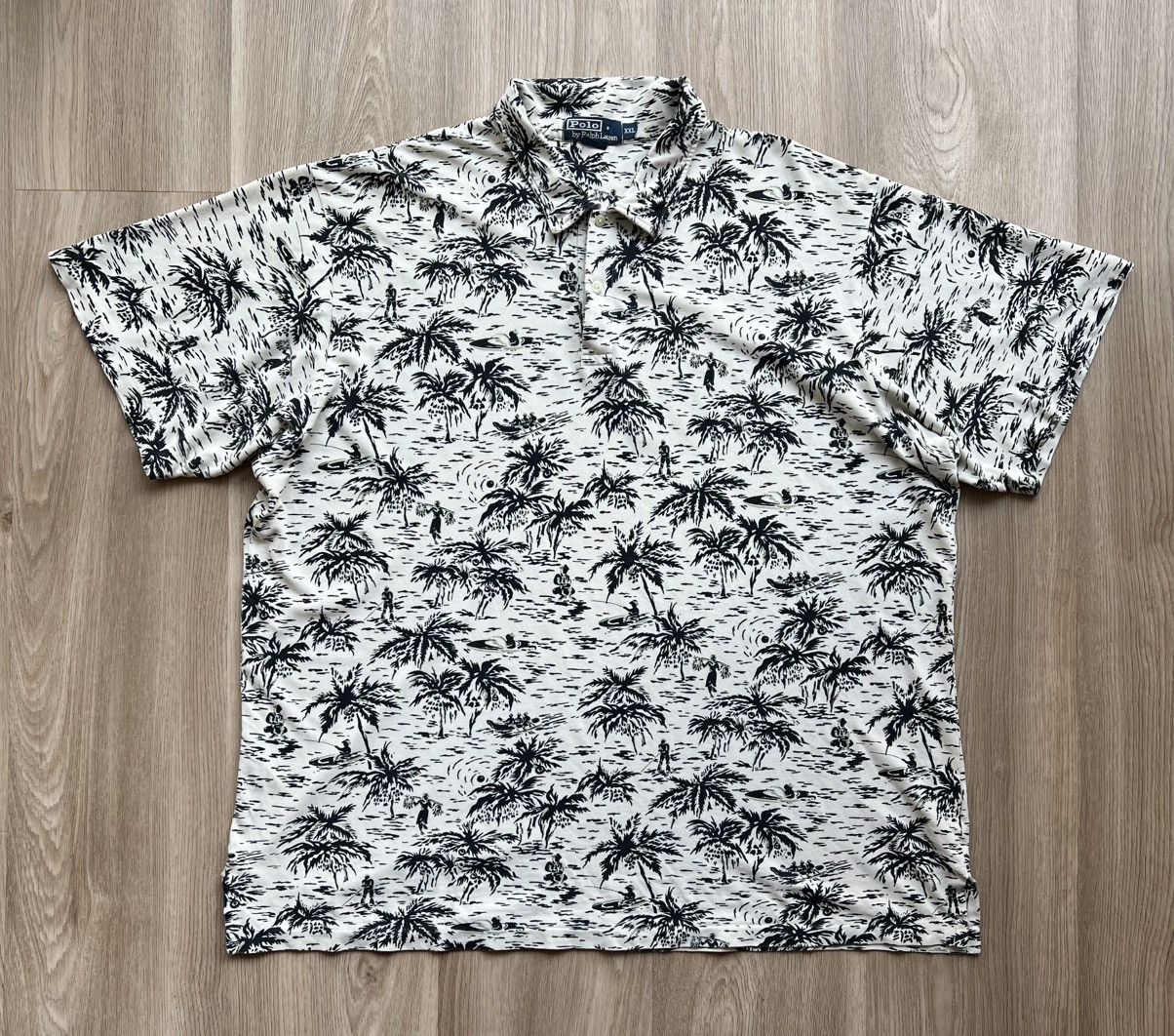 Polo Ralph Lauren × Ralph Lauren × Vintage Vintage Polo Ralph Lauren Hawaii T-Shirt Short Sleeve Size US XXL / EU 58 / 5 - 1 Thumbnail