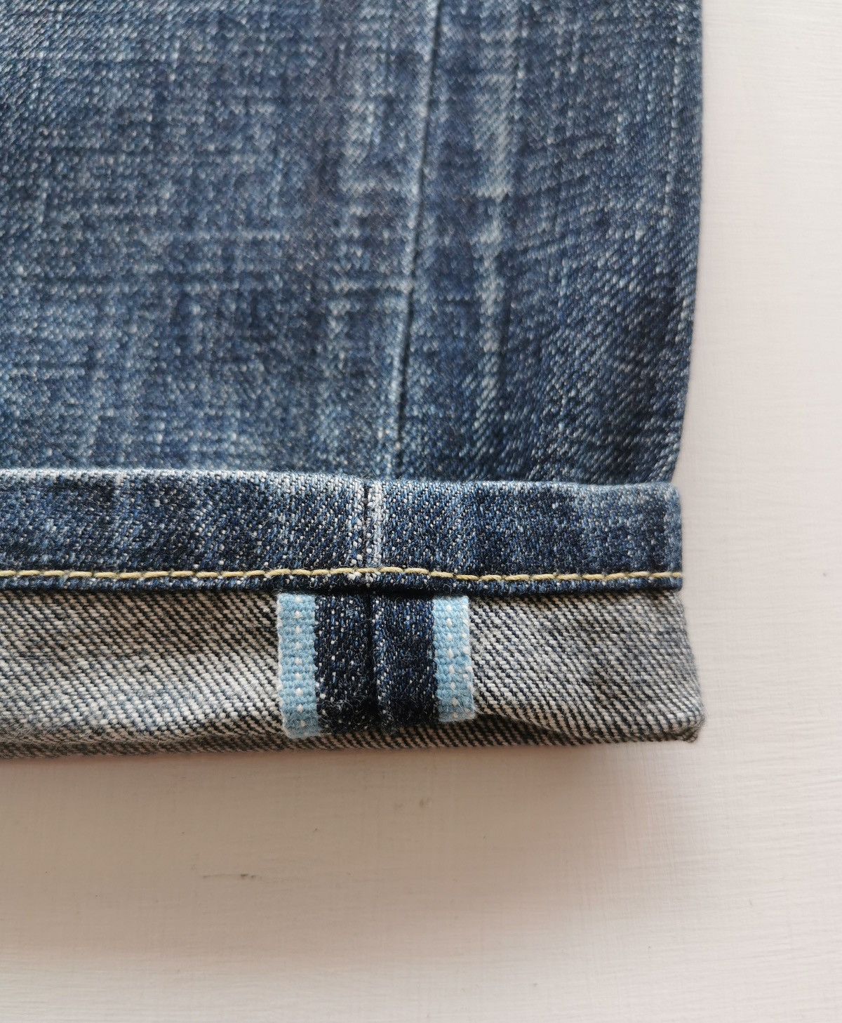 Levi's Levis LV705 Blue Selvedge Denim Jeans Size US 32 / EU 48 - 4 Thumbnail