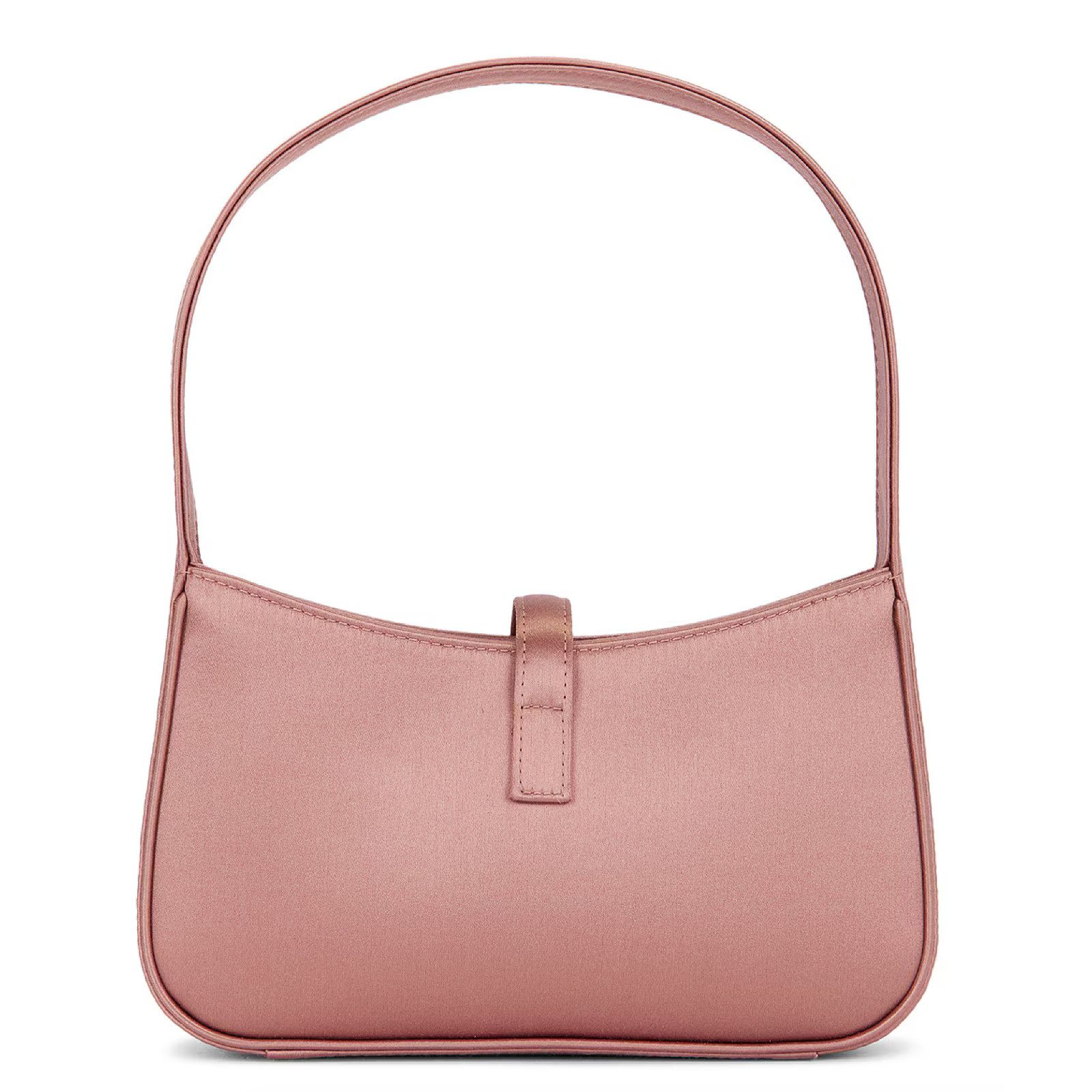 Yves Saint Laurent Saint Laurent Mini Le 5 A 7 Hobo Dragee Pink Satin Gold YSL Size ONE SIZE - 11 Thumbnail