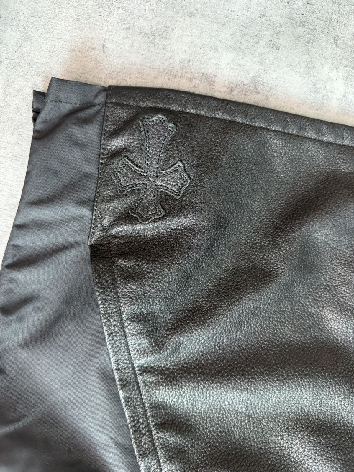 Chrome Hearts Chrome Heart Nylon Leather Jacket Size US M / EU 48-50 / 2 - 4 Thumbnail