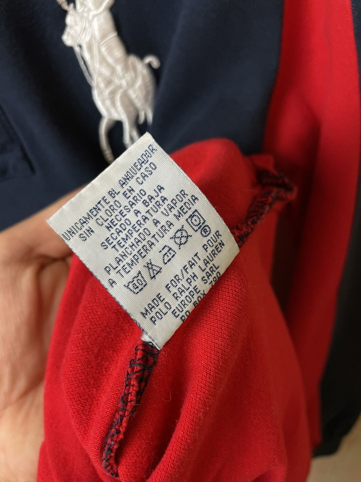 Polo Ralph Lauren × Vintage Vintage Polo Ralph Lauren Rugby Longsleeve Size S Size US S / EU 44-46 / 1 - 10 Thumbnail