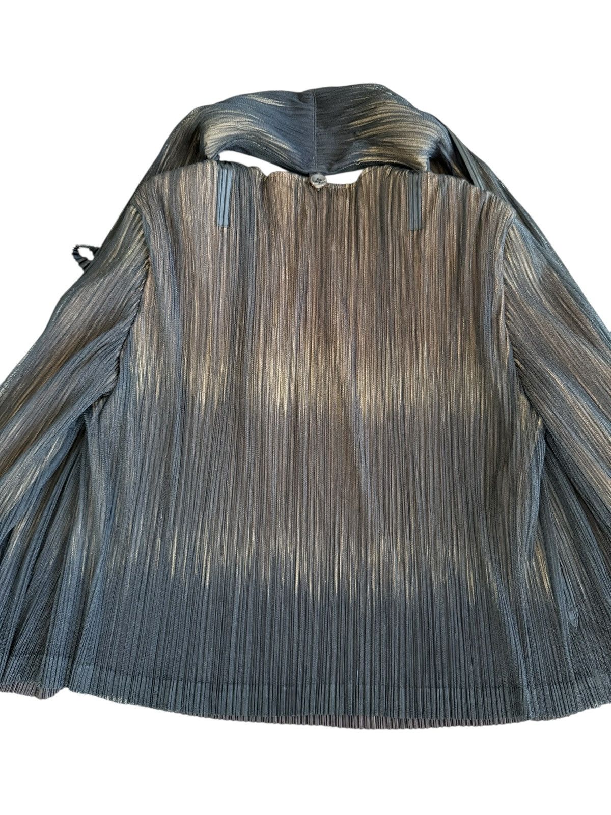 Issey Miyake RARE 1998 Issey Miyake gradient blazer Size L / US 10 / IT 46 - 4 Thumbnail