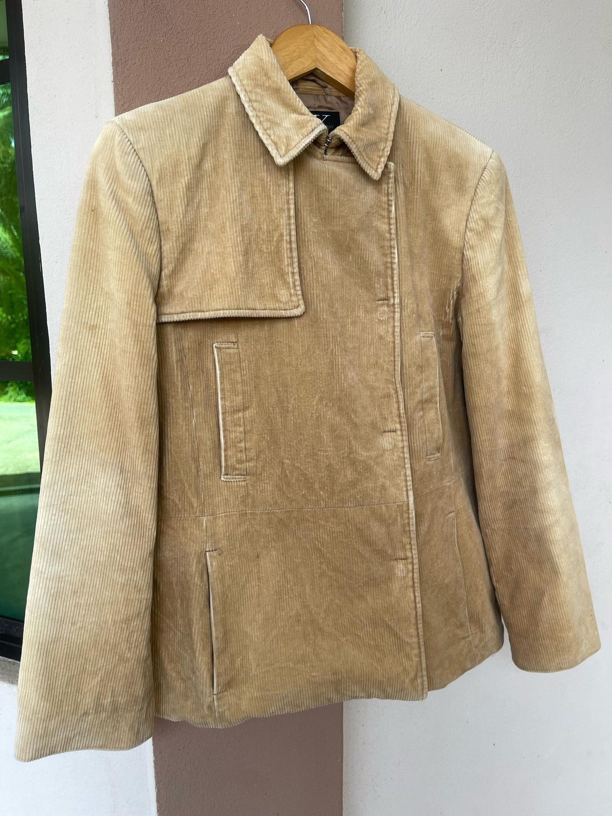 Calvin Klein × Designer × Vintage Calvin Klein Corduroy Jacket Size US M / EU 48-50 / 2 - 2 Thumbnail