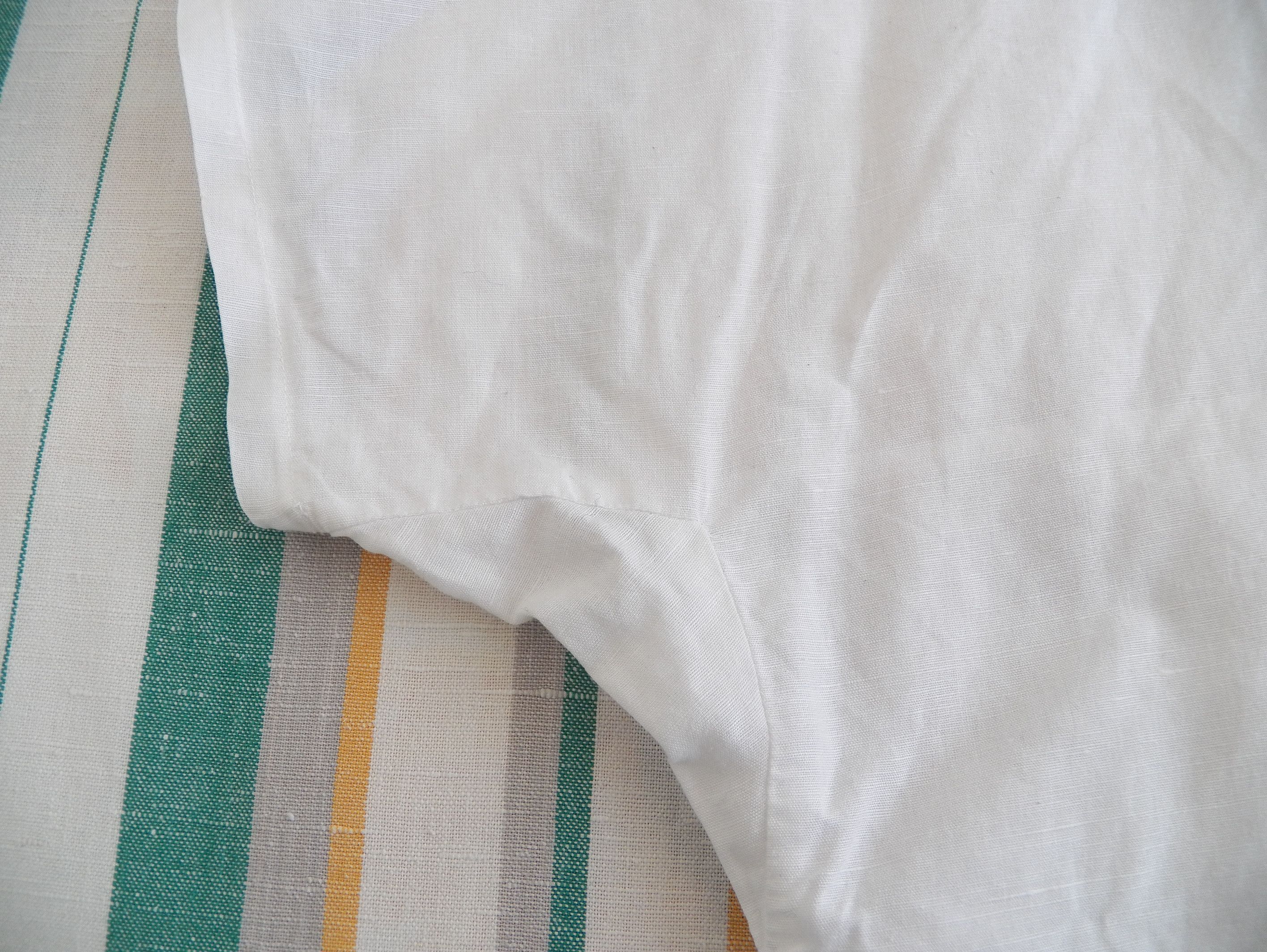 Ellesse Vintage ellesse MENS SHIRT Linen Short Sleeve Button Front Size US M / EU 48-50 / 2 - 4 Thumbnail