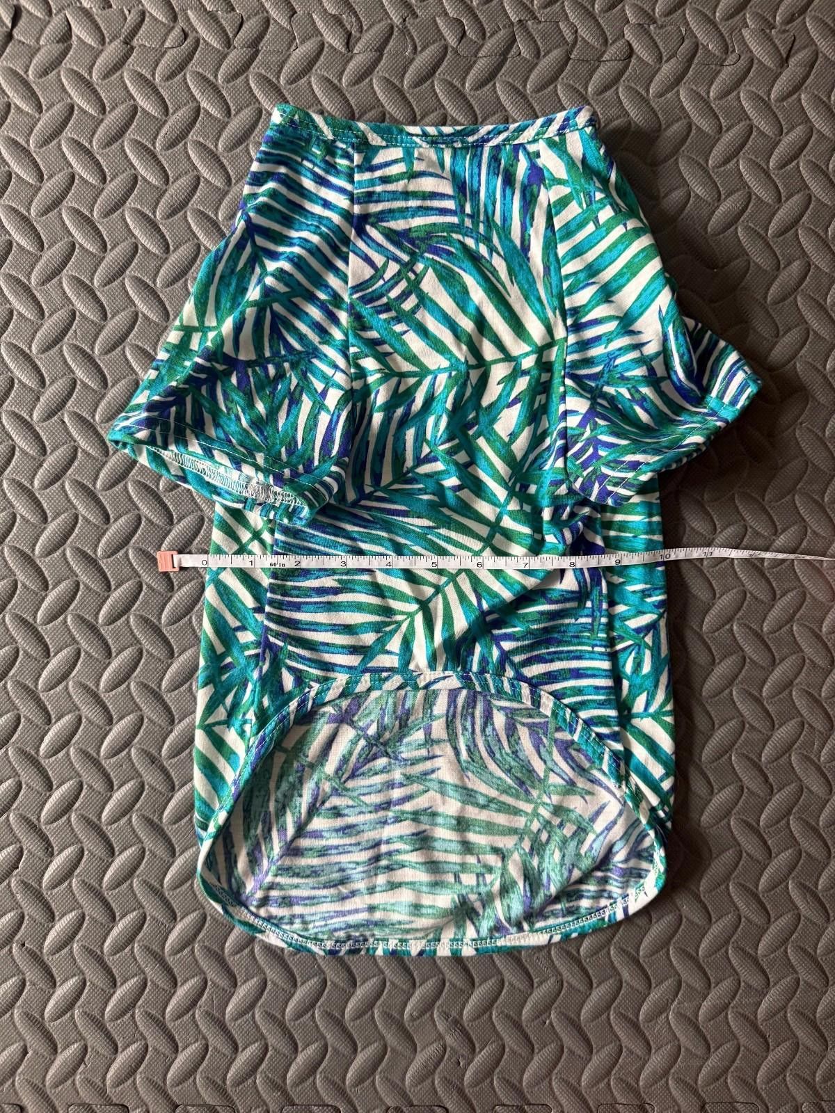 Other Heart to Tail Palm tree/fern Dog shirt - size: M Size ONE SIZE - 2 Thumbnail