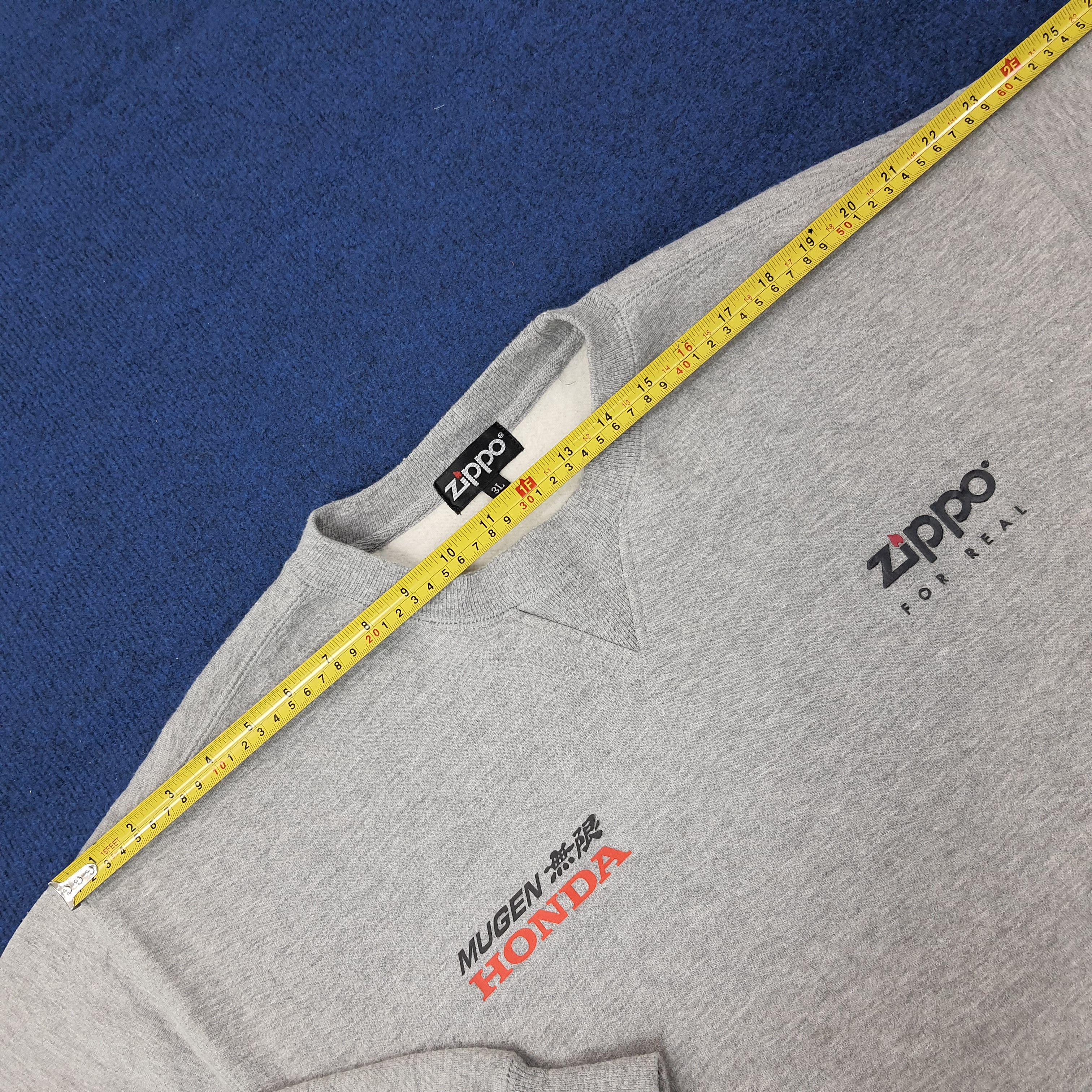 Japanese Brand Vintage Zippo x Custom Mugen HONDA Sports Sweatshirt C247N15 Size US L / EU 52-54 / 3 - 9 Thumbnail