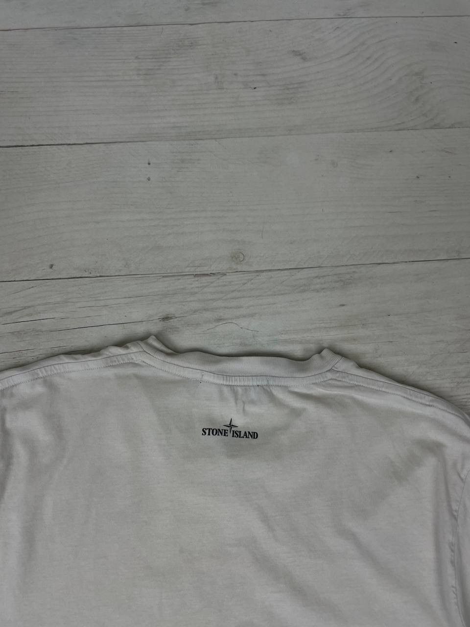 Stone Island Vintage Stone Island T Shirt Very Trashed Crezy Distressed Size US S / EU 44-46 / 1 - 18 Thumbnail