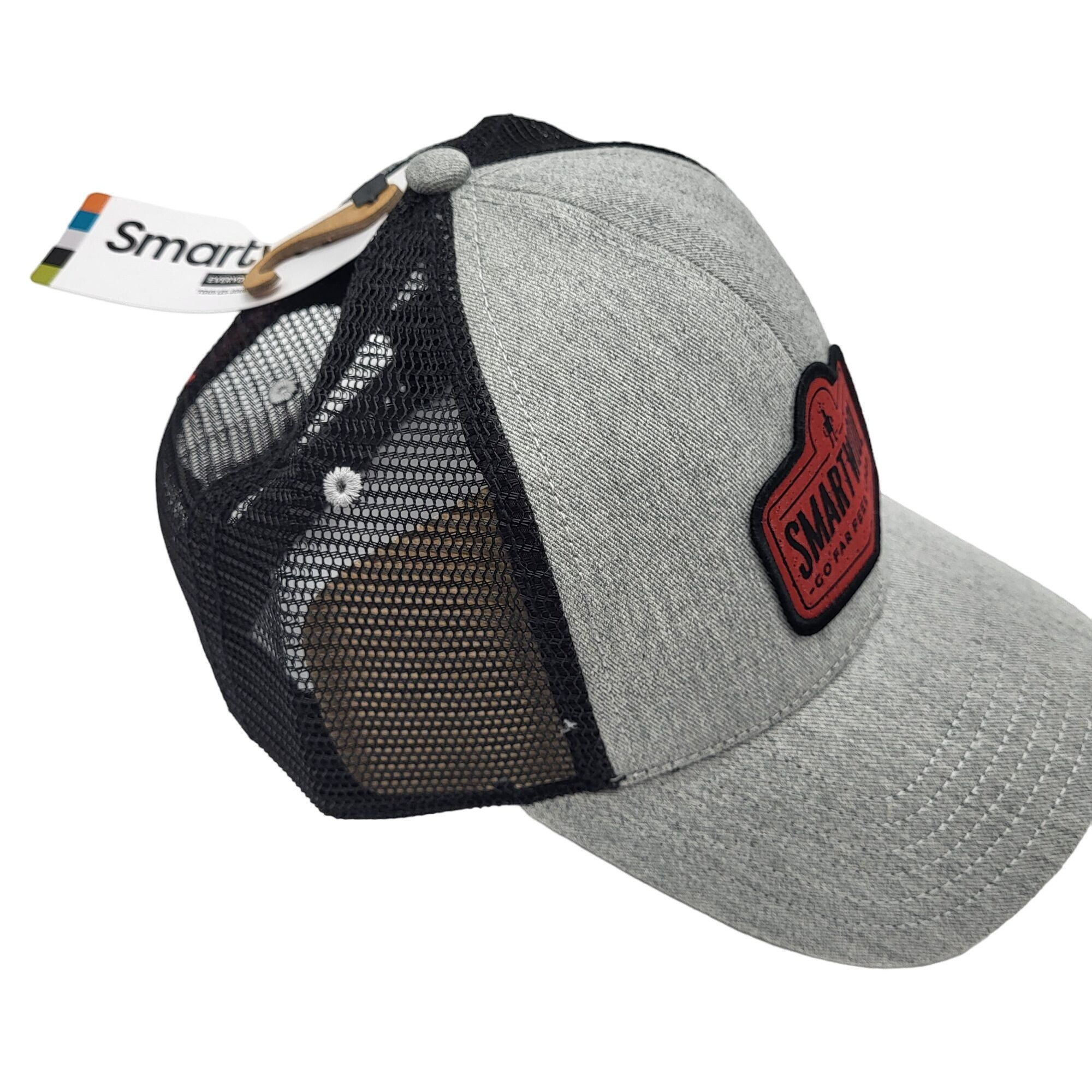 Smartwool Smartwool Truckers Hat Front Logo Snapback Mesh Grey Unisex Size ONE SIZE - 2 Thumbnail