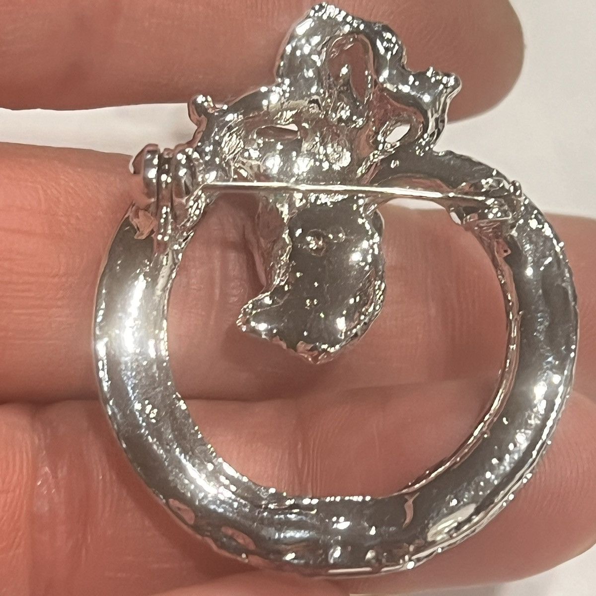 Unknown London Vintage Rhinestone Brooch Pin Size ONE SIZE - 6 Thumbnail