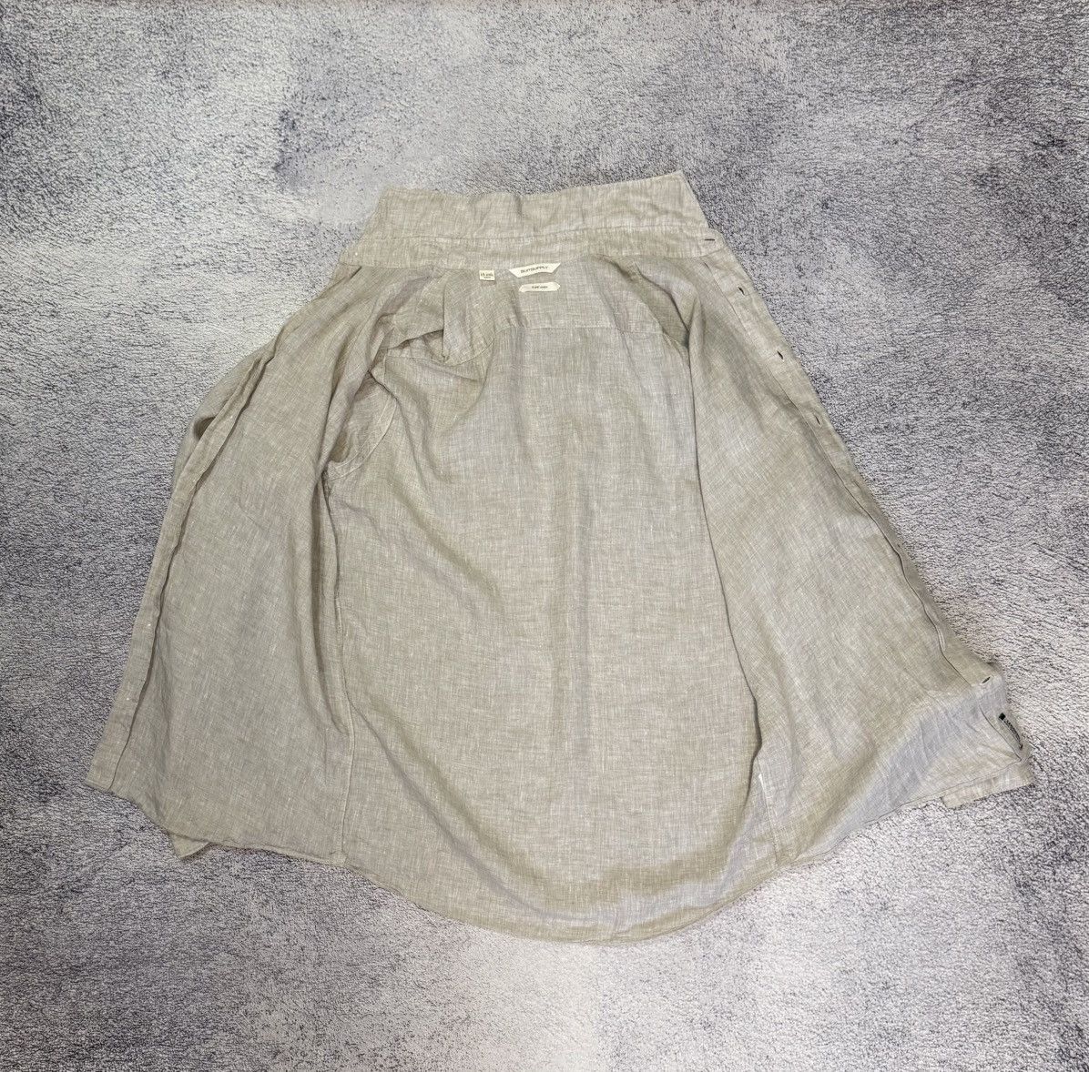 Suitsupply Suitsupply Linen Shirt Mens L Slim Fit Beige Italian Fabric Size US L / EU 52-54 / 3 - 12 Thumbnail