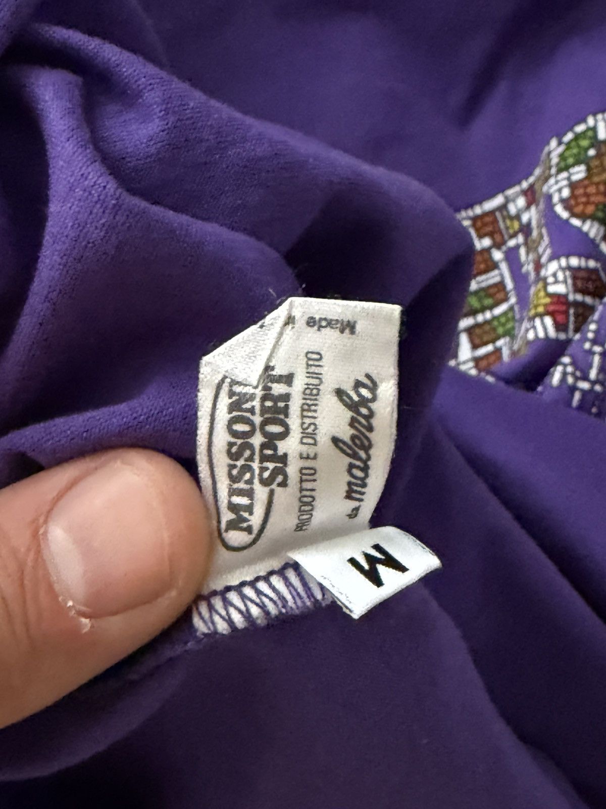 Missoni Vintage Missoni Sport Logo T-Shirt Size US M / EU 48-50 / 2 - 8 Thumbnail
