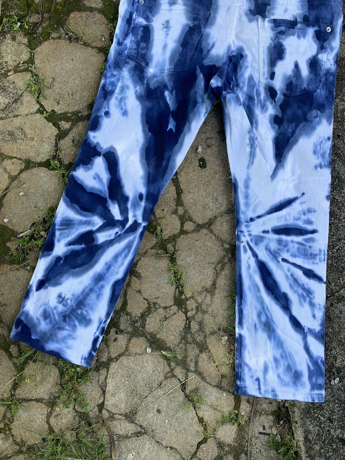 Dsquared2 🔥 Rare 🔥 Dsquared2 Tie Dye Denim Jeans Pants Size US 35 - 8 Thumbnail