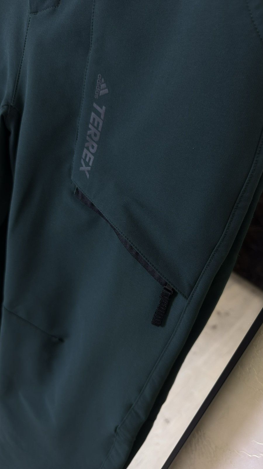Adidas Gorpcore Adidas Terrex Yearound Fleece-Lined Softshell Pants Size US 30 / EU 46 - 5 Thumbnail