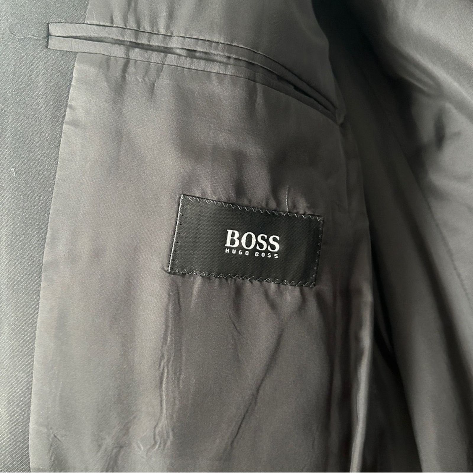 Hugo Boss Hugo Boss black dress suit 2 piece set with pants 42L Size 42L - 9 Thumbnail